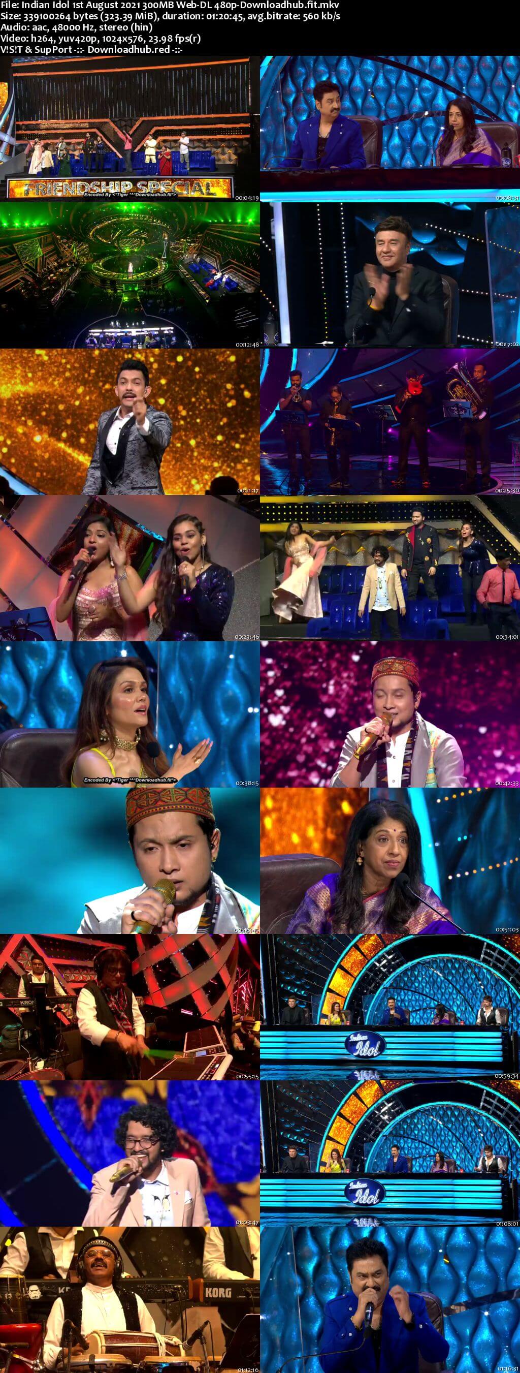 Indian Idol 01 August 2021 Episode 72 Web-DL 480p