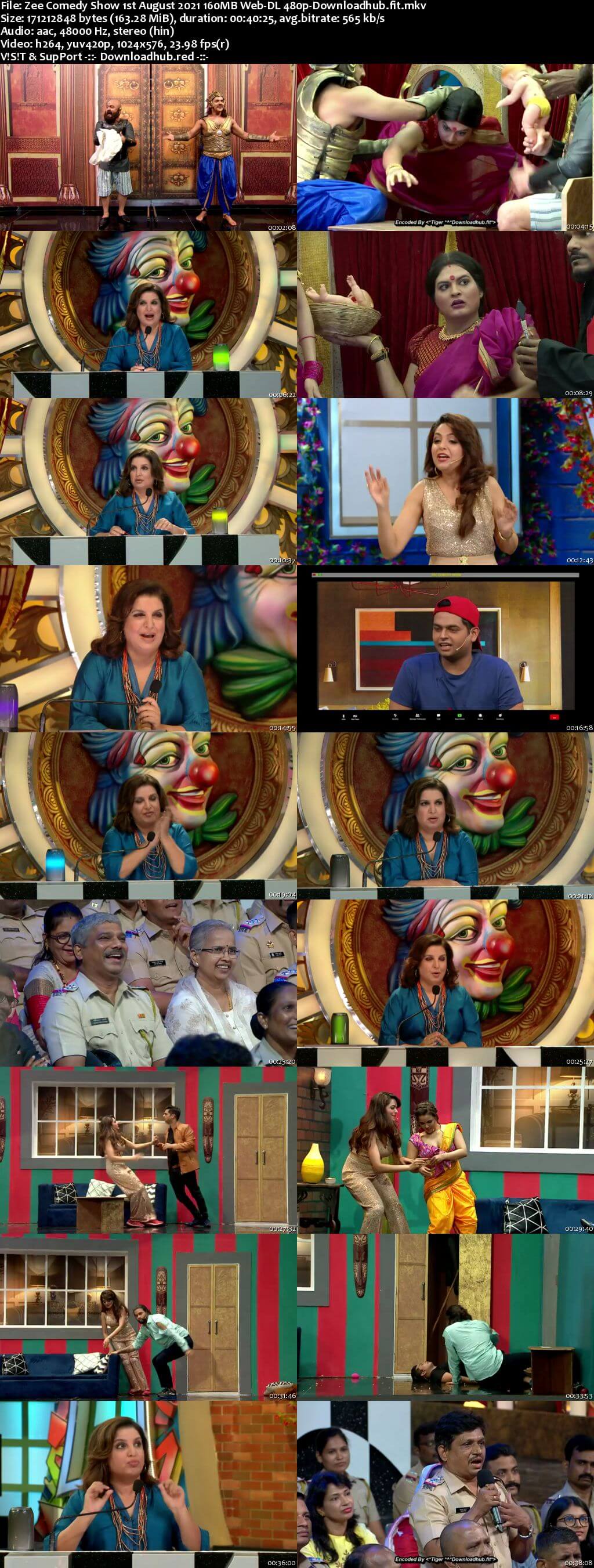 Zee Comedy Show 01 August 2021 Episode 02 Web-DL 480p