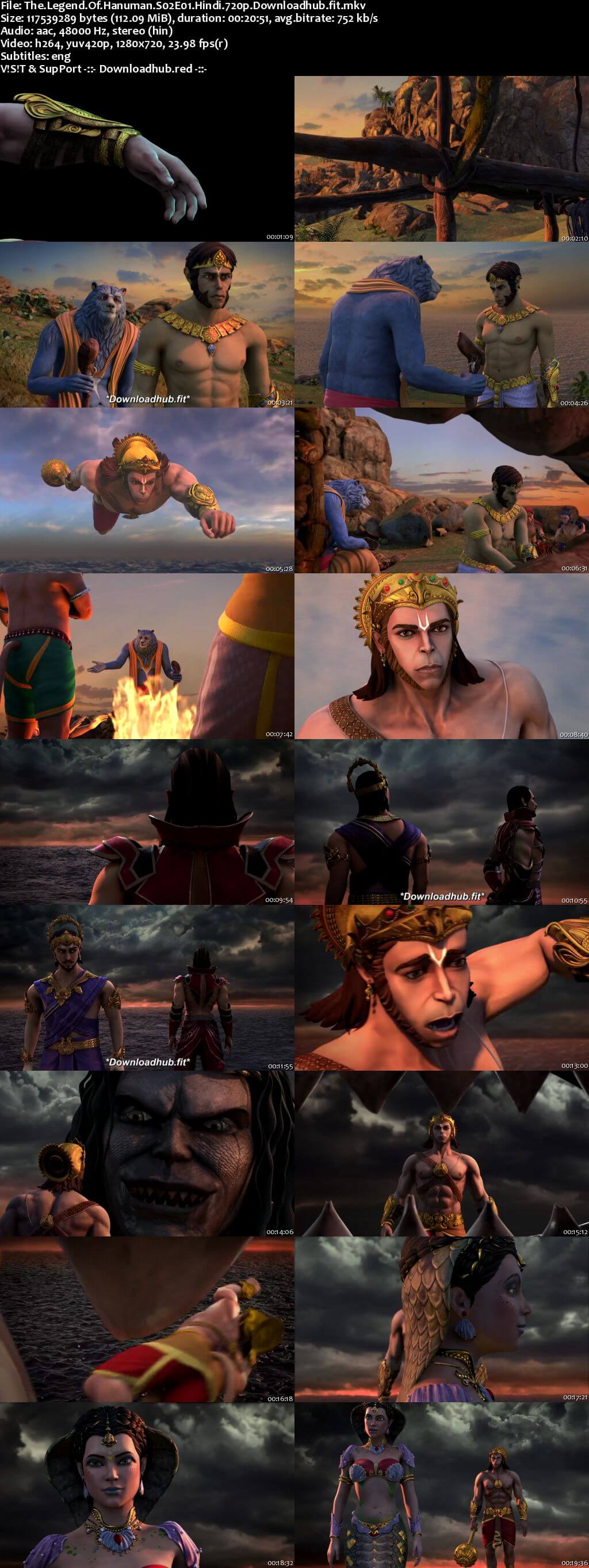 The Legend of Hanuman 2021 Hindi Season 02 Complete 720p HDRip ESubs