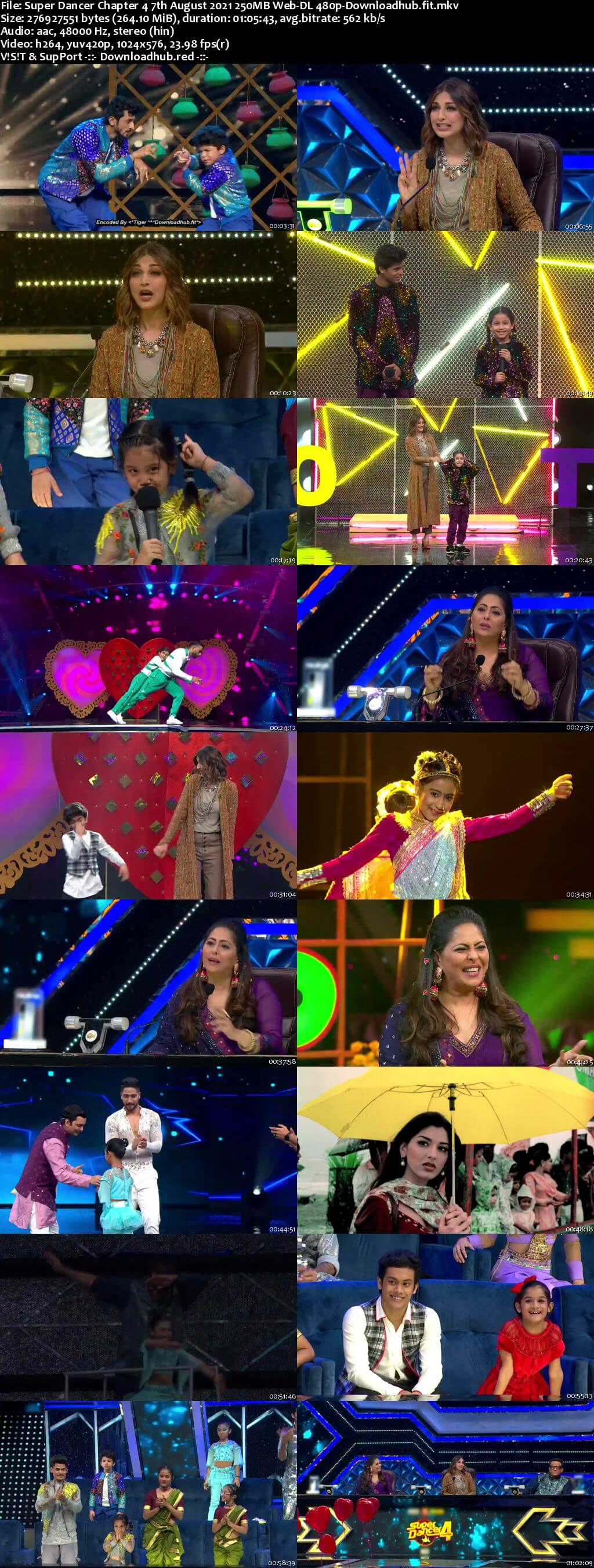 Super Dancer Chapter 4 7th August 2021 250MB Web-DL 480p