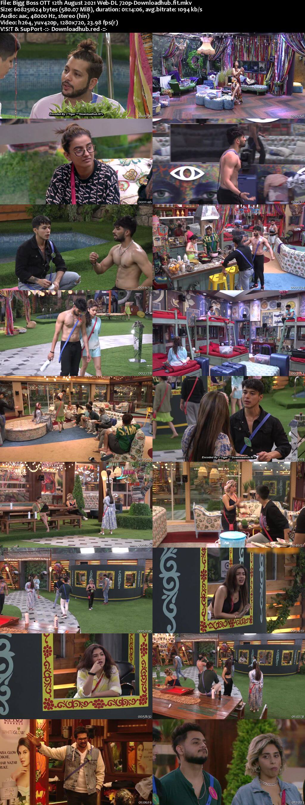 Bigg Boss OTT 12 August 2021 Episode 05 Web-DL 720p 480p