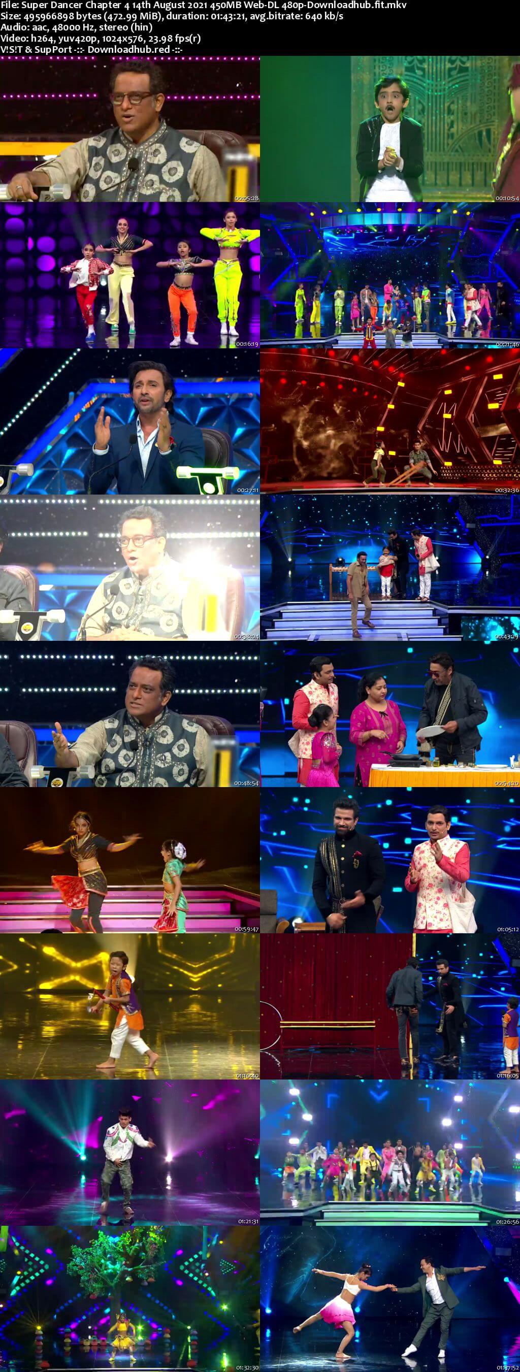 Super Dancer Chapter 4 14th August 2021 450MB Web-DL 480p