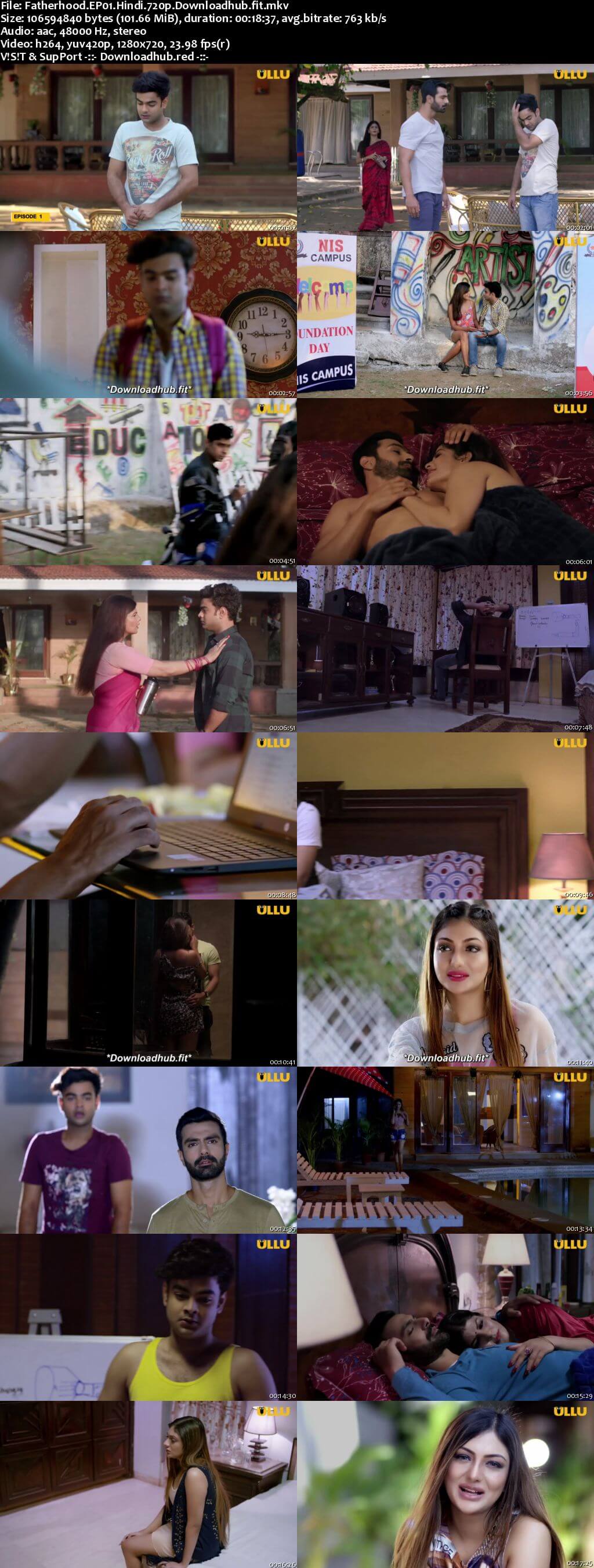 Fatherhood 2021 Hindi S01 ULLU WEB Series 720p HDRip x264