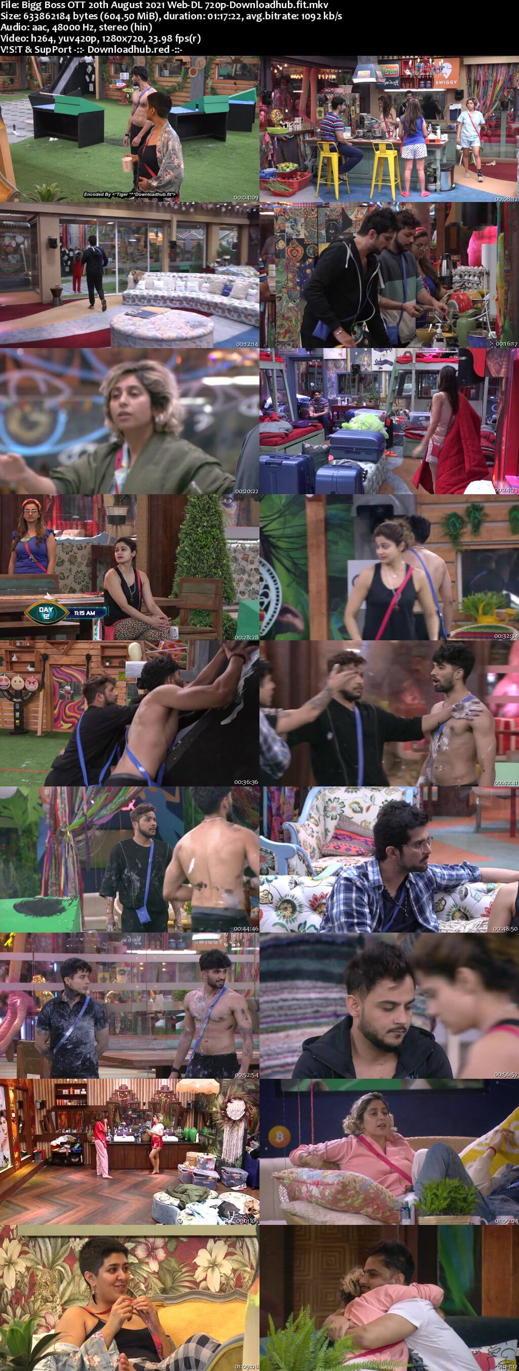 Bigg Boss OTT 20 August 2021 Episode 13 Web-DL 720p 480p