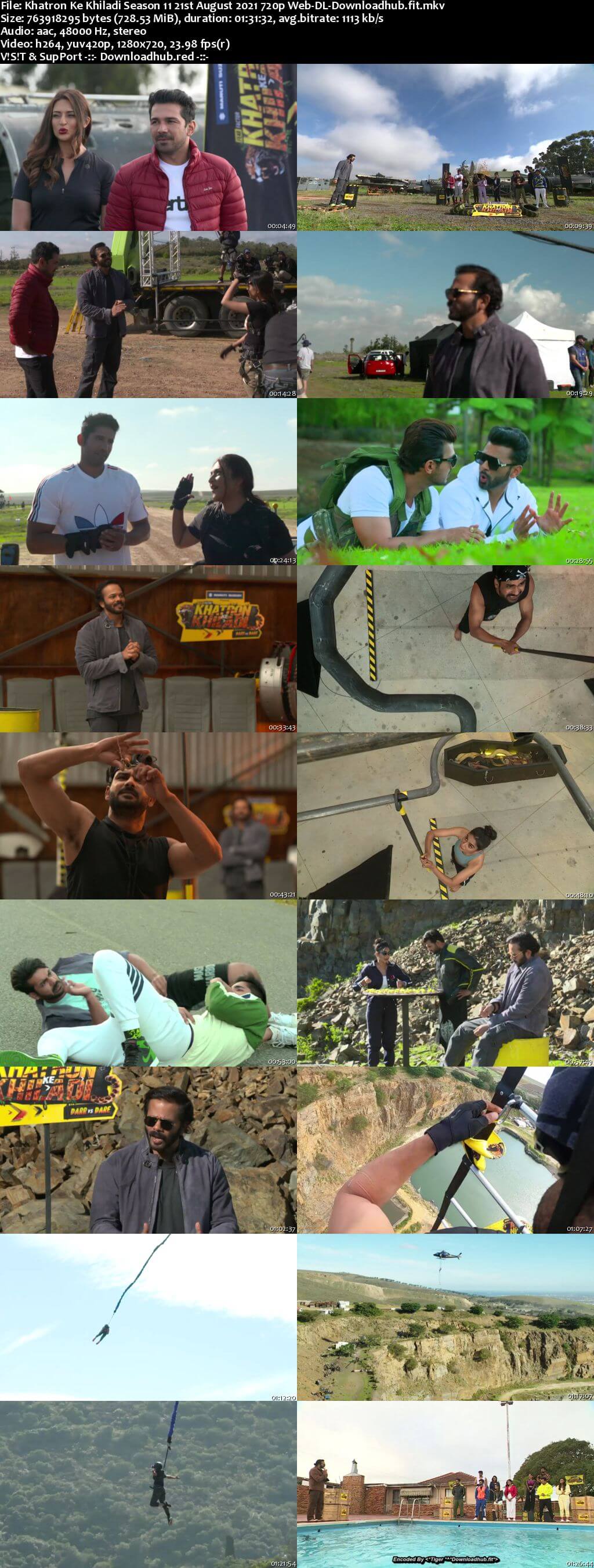 Khatron Ke Khiladi Season 11 21 August 2021 Episode 11 Web-DL 720p 480p