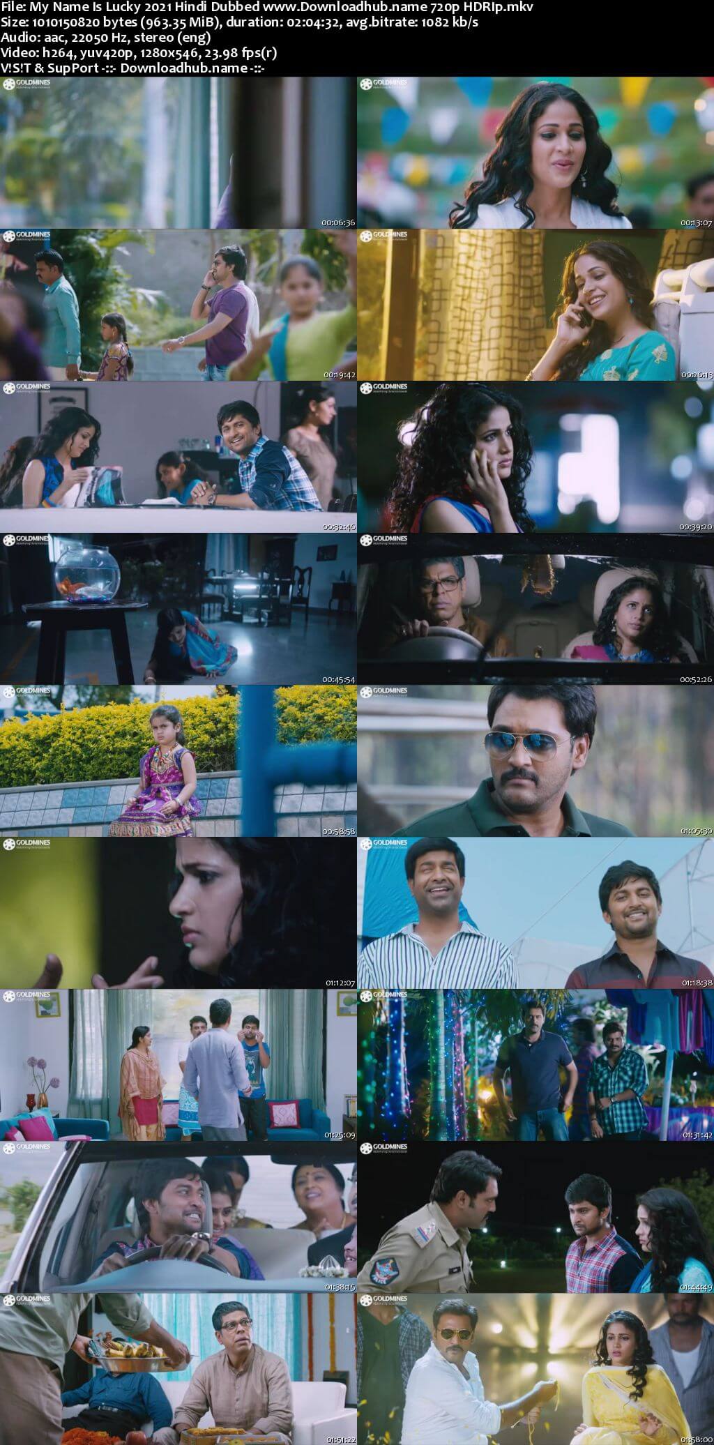 My Name Is Lucky 2021 Hindi Dubbed 720p HDRip x264