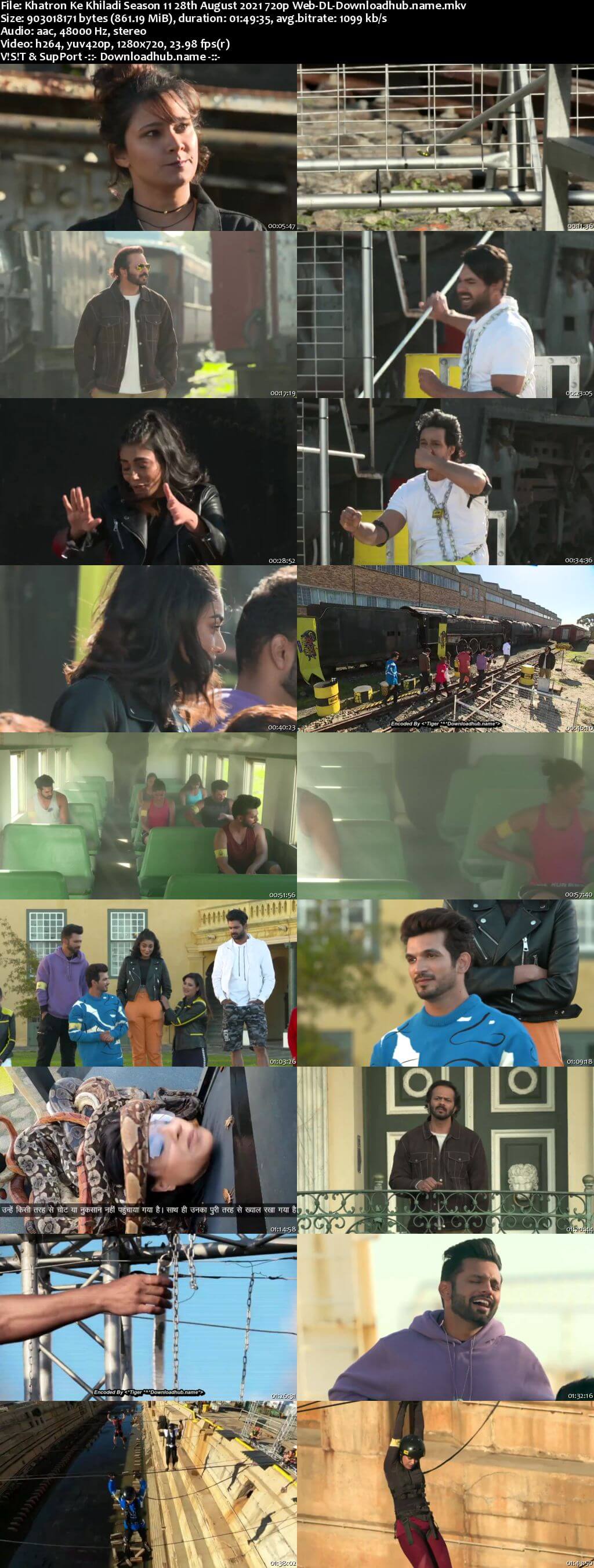 Khatron Ke Khiladi Season 11 28 August 2021 Episode 13 Web-DL 720p 480p