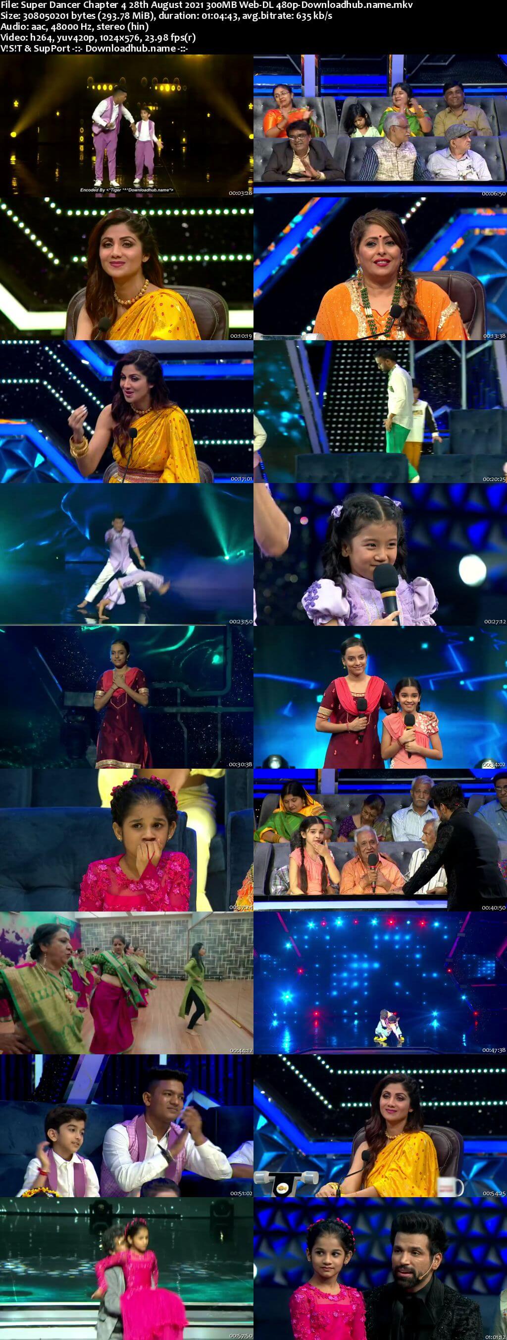 Super Dancer Chapter 4 28th August 2021 300MB Web-DL 480p