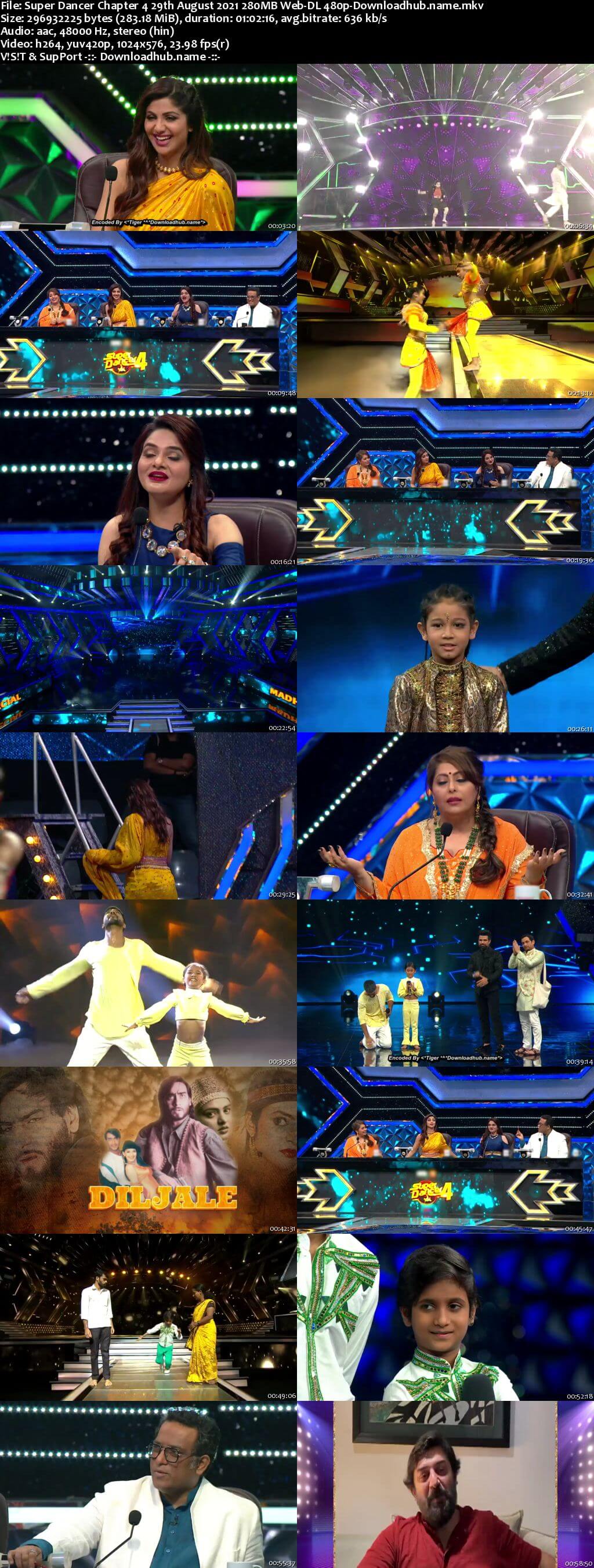 Super Dancer Chapter 4 29th August 2021 280MB Web-DL 480p