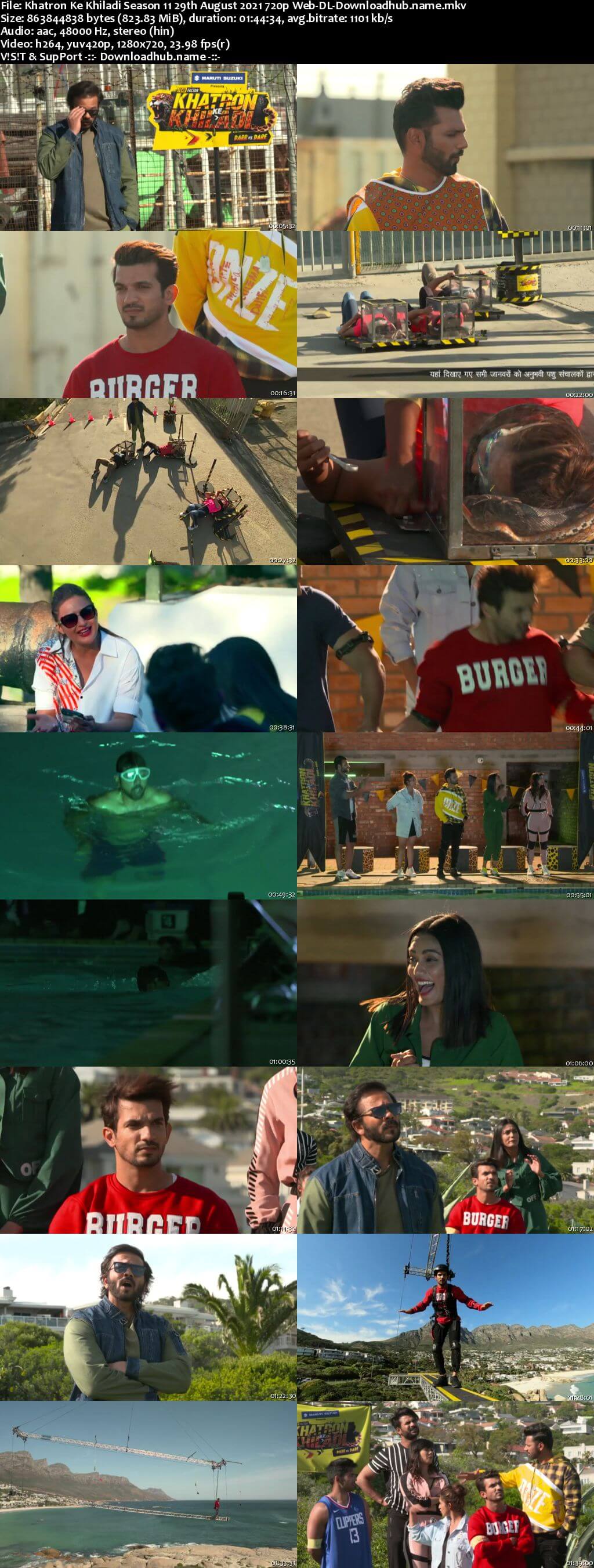 Khatron Ke Khiladi Season 11 29 August 2021 Episode 14 Web-DL 720p 480p