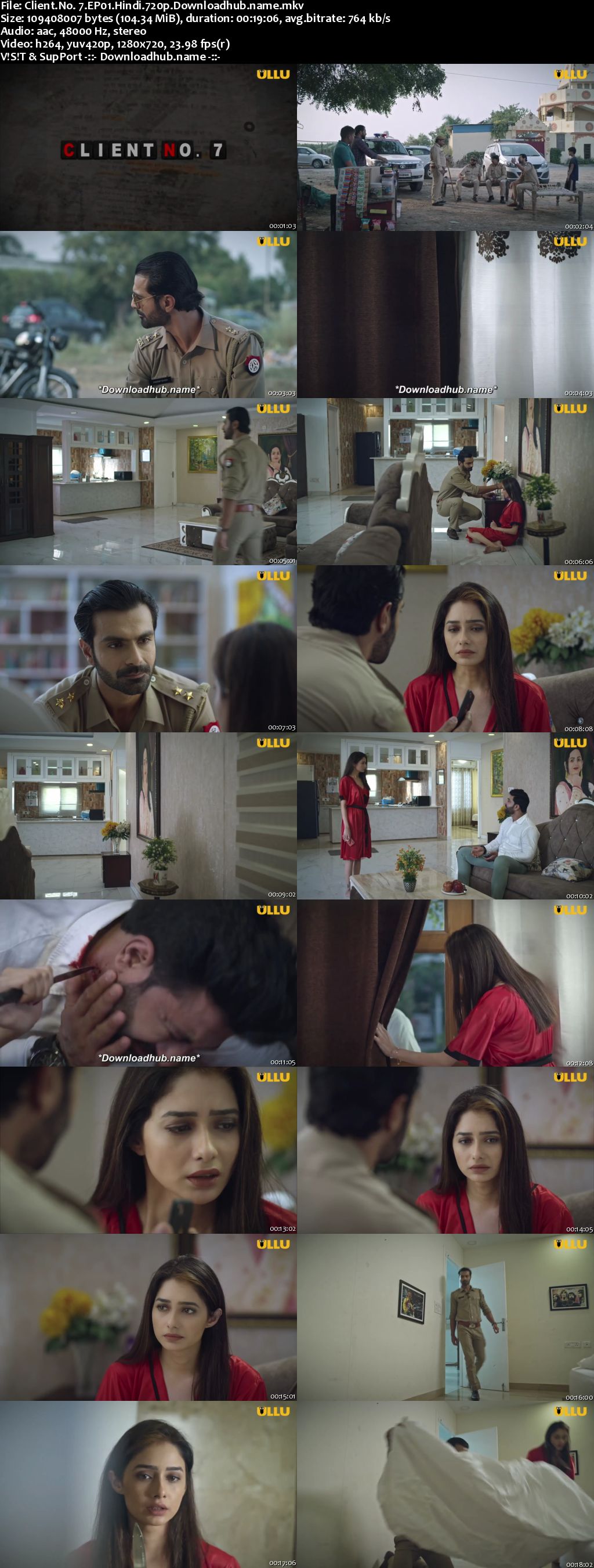 Client No. 7 2021 Hindi S01 ULLU WEB Series 720p HDRip x264