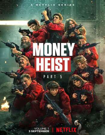 Money Heist 2021 S05 Part 1 Complete Hindi Dual Audio 1080p Web-DL 2.2GB MSubs