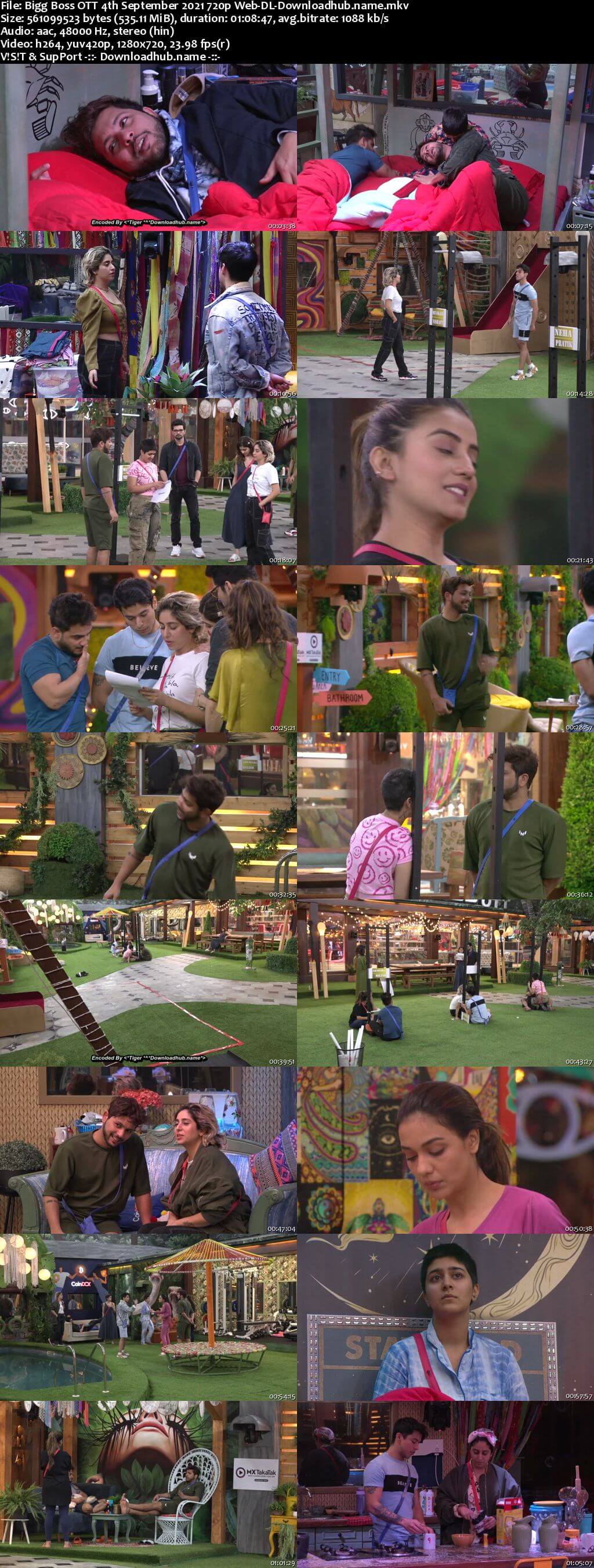 Bigg Boss OTT 04 September 2021 Episode 28 Web-DL 720p 480p