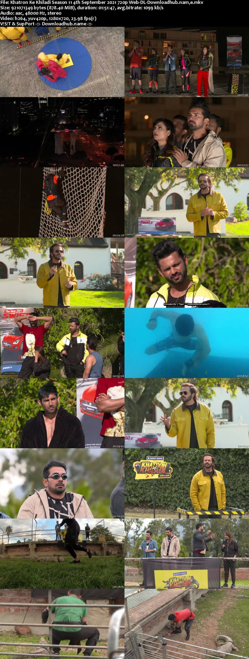 Khatron Ke Khiladi Season 11 04 September 2021 Episode 15 Web-DL 720p 480p