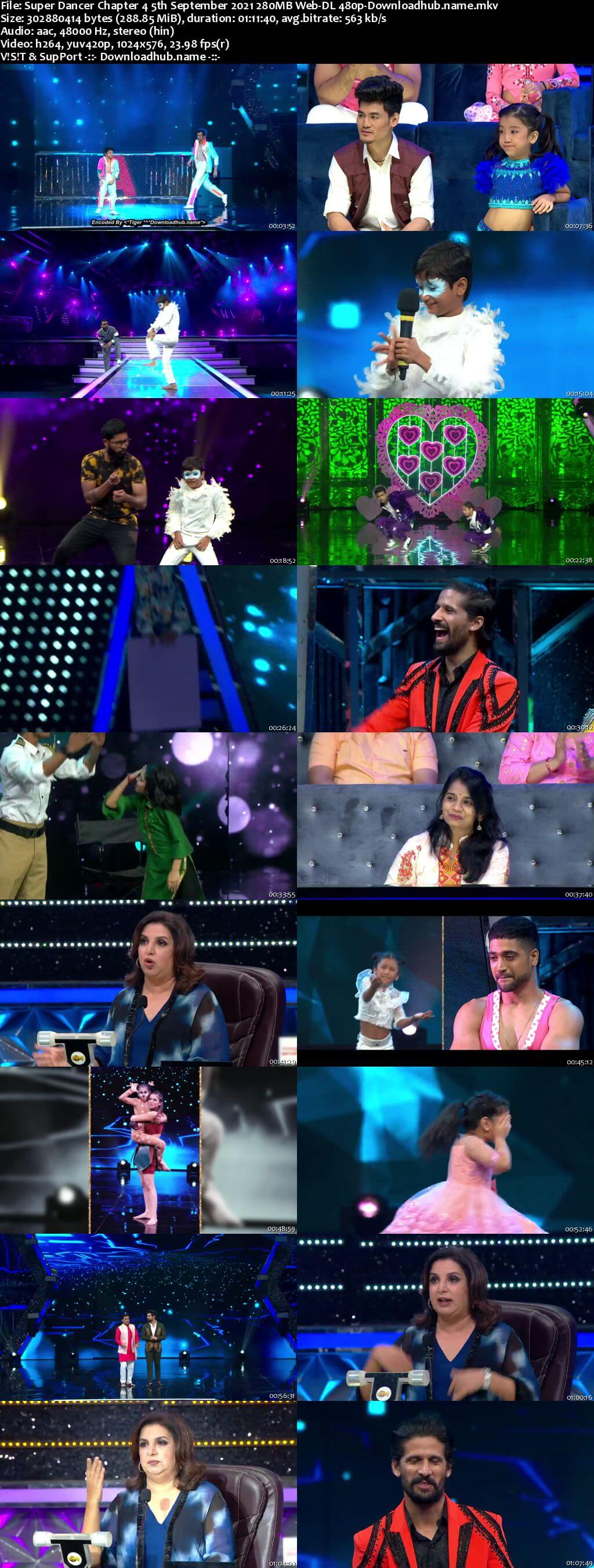 Super Dancer Chapter 4 5th September 2021 280MB Web-DL 480p