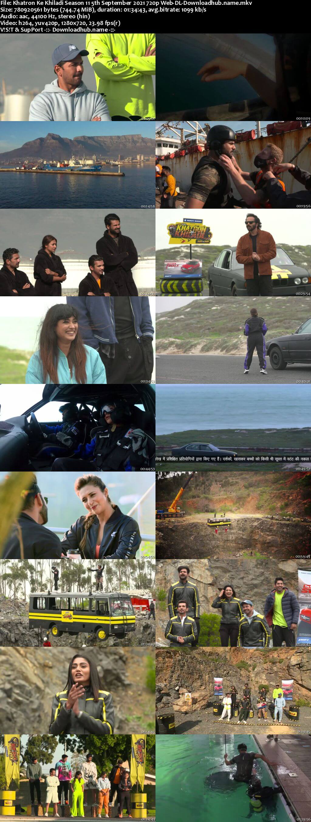 Khatron Ke Khiladi Season 11 05 September 2021 Episode 16 Web-DL 720p 480p