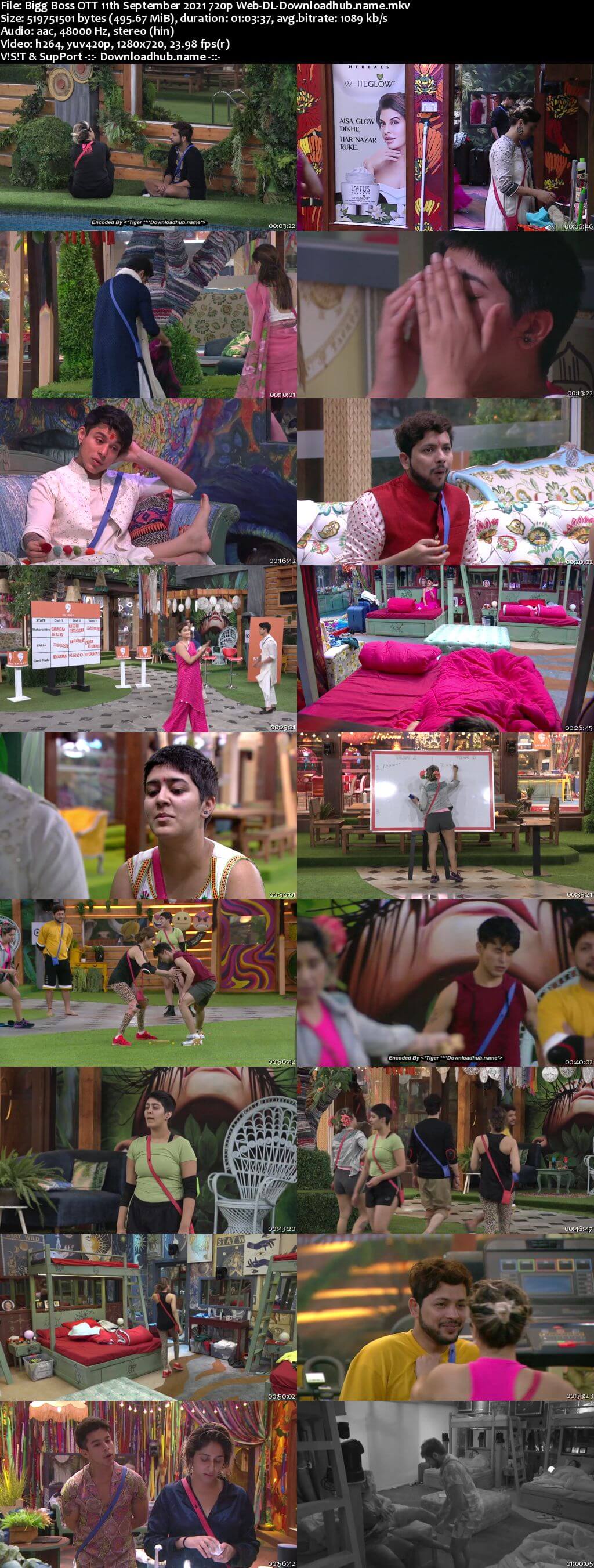 Bigg Boss OTT 11 September 2021 Episode 35 Web-DL 720p 480p