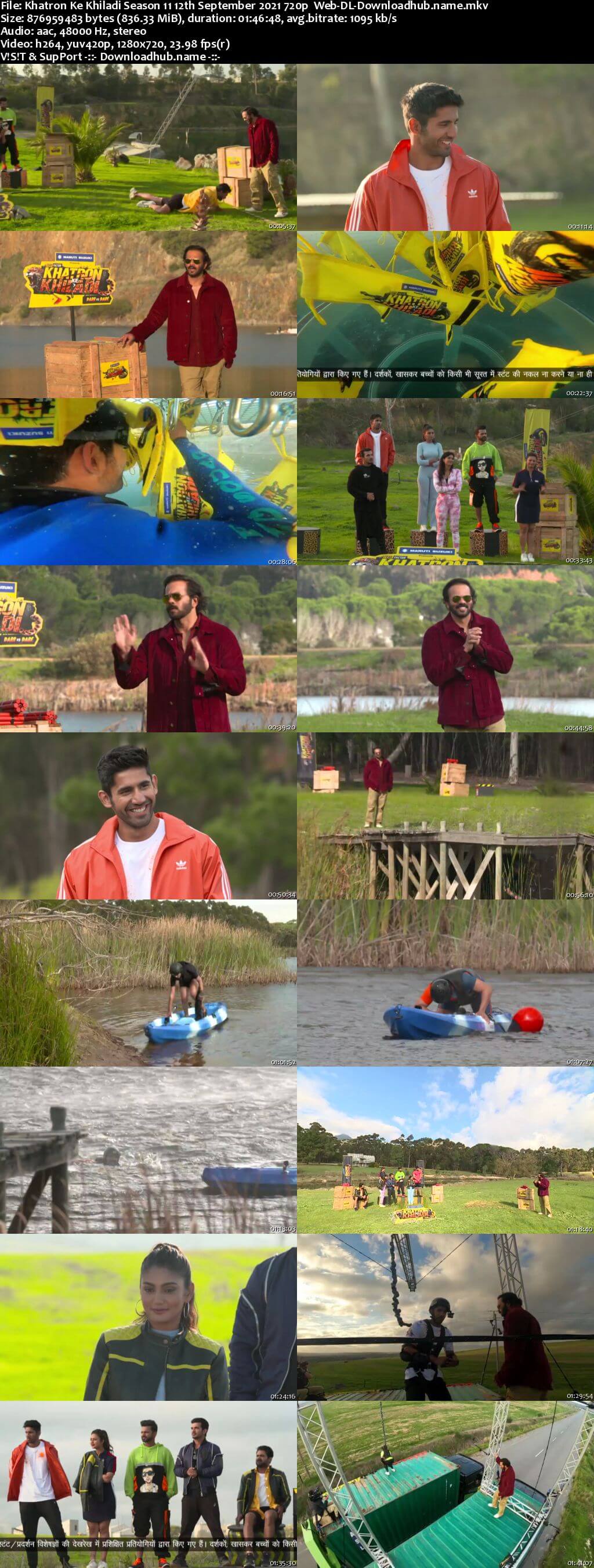 Khatron Ke Khiladi Season 11 12 September 2021 Episode 18 Web-DL 720p 480p