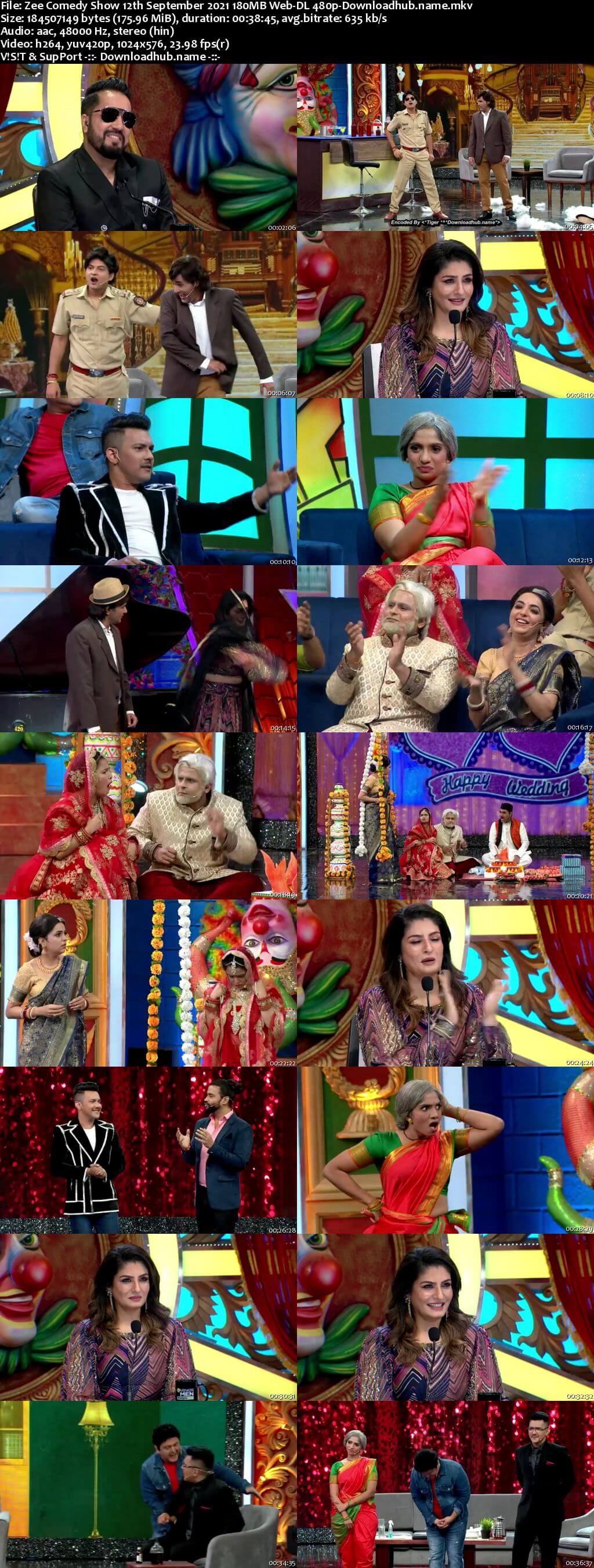 Zee Comedy Show 12 September 2021 Episode 14 Web-DL 480p