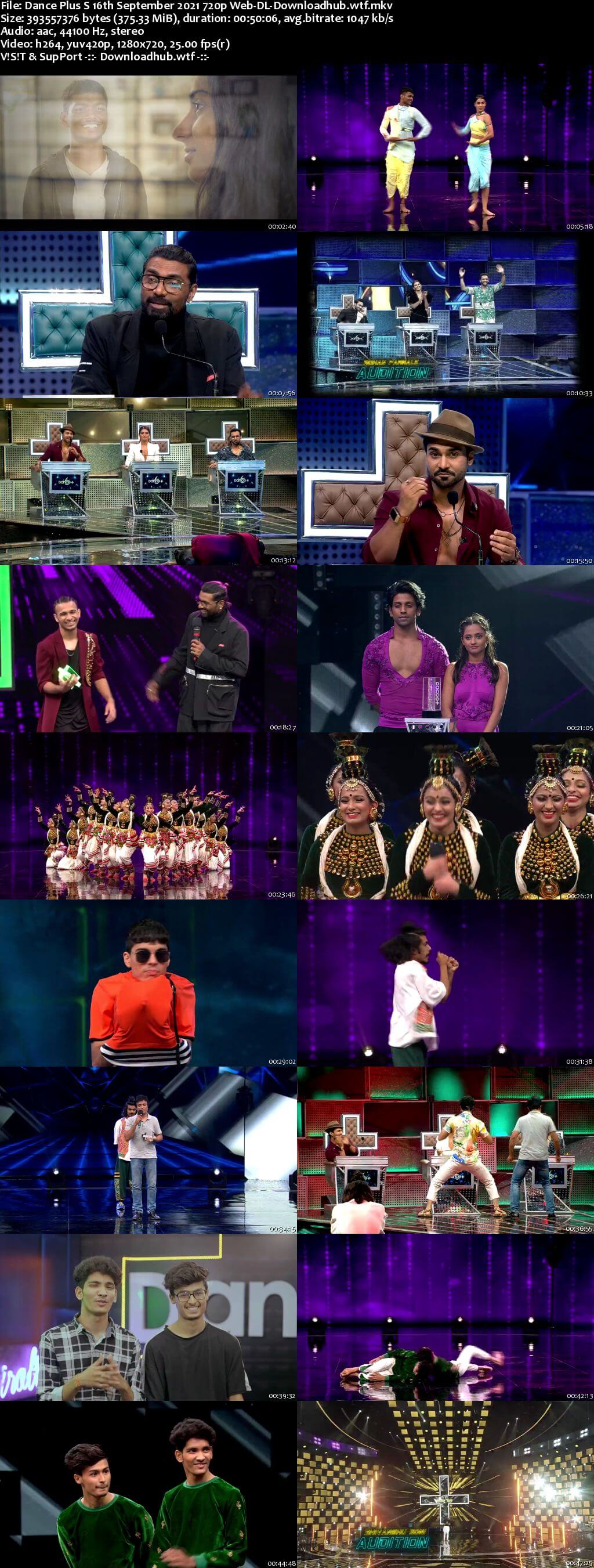 Dance Plus 6 16 September 2021 Episode 04 Web-DL 720p 480p