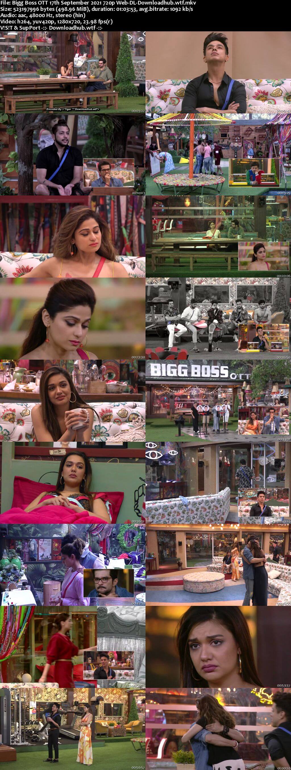 Bigg Boss OTT 17 September 2021 Episode 41 Web-DL 720p 480p