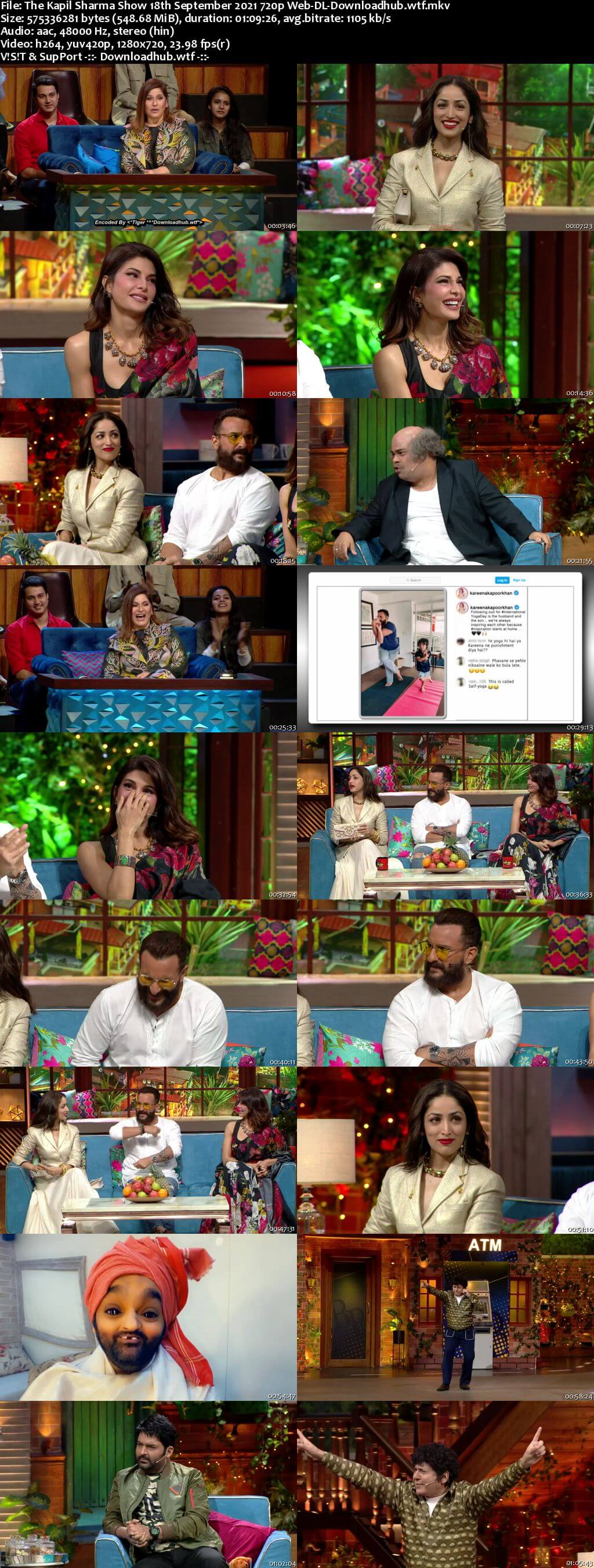 The Kapil Sharma Show 18 September 2021 Episode 188 Web-DL 720p 480p