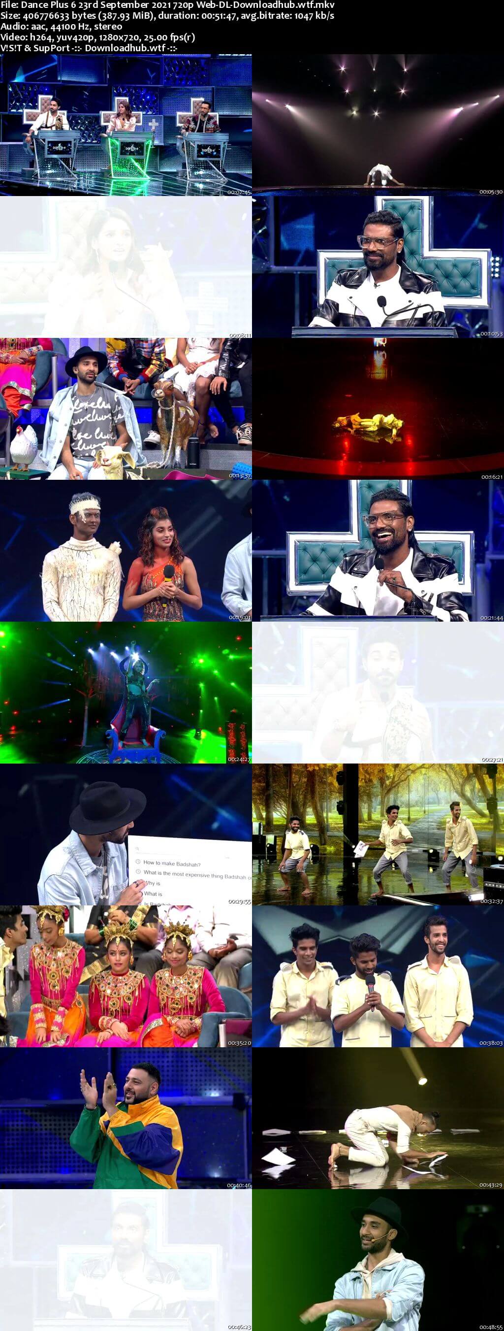 Dance Plus 6 23 September 2021 Episode 09 Web-DL 720p 480p