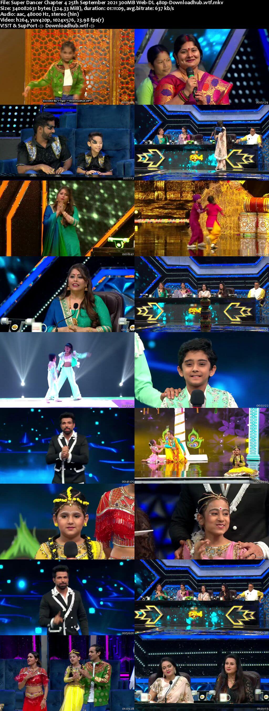 Super Dancer Chapter 4 25th September 2021 300MB Web-DL 480p