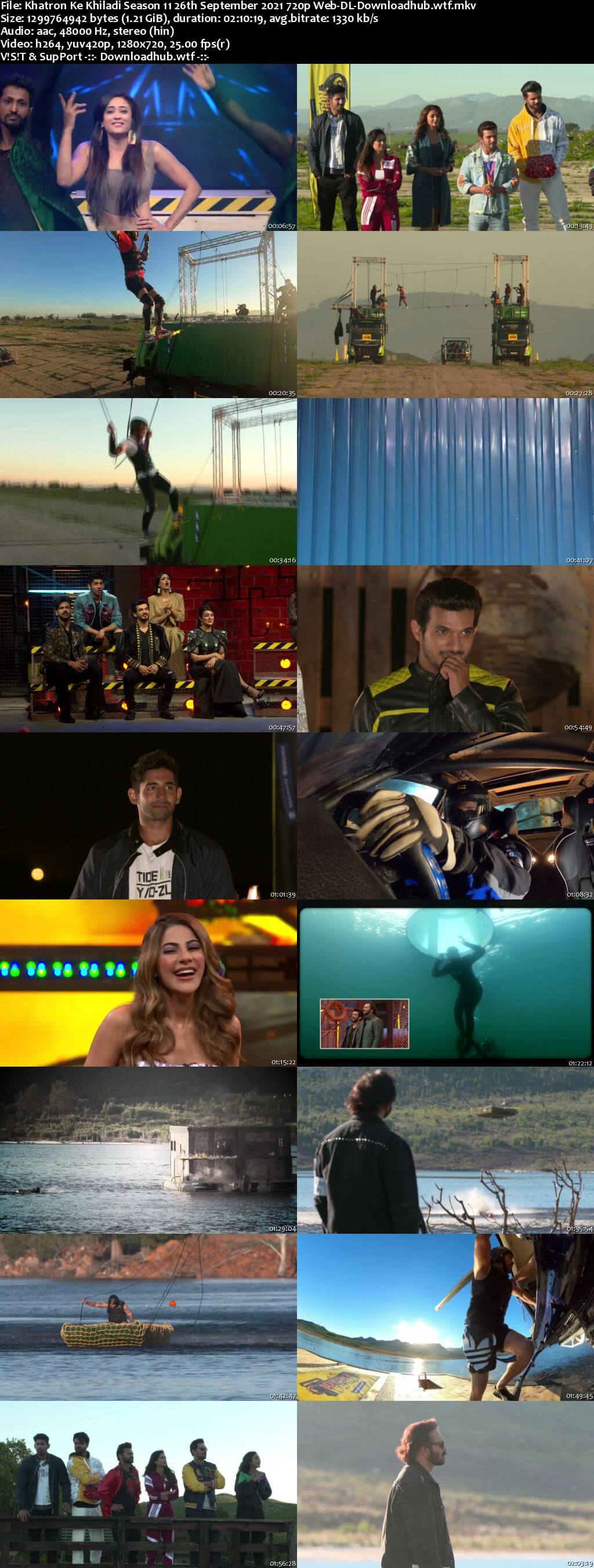 Khatron Ke Khiladi Season 11 26 September 2021 Episode 22 Web-DL 720p 480p