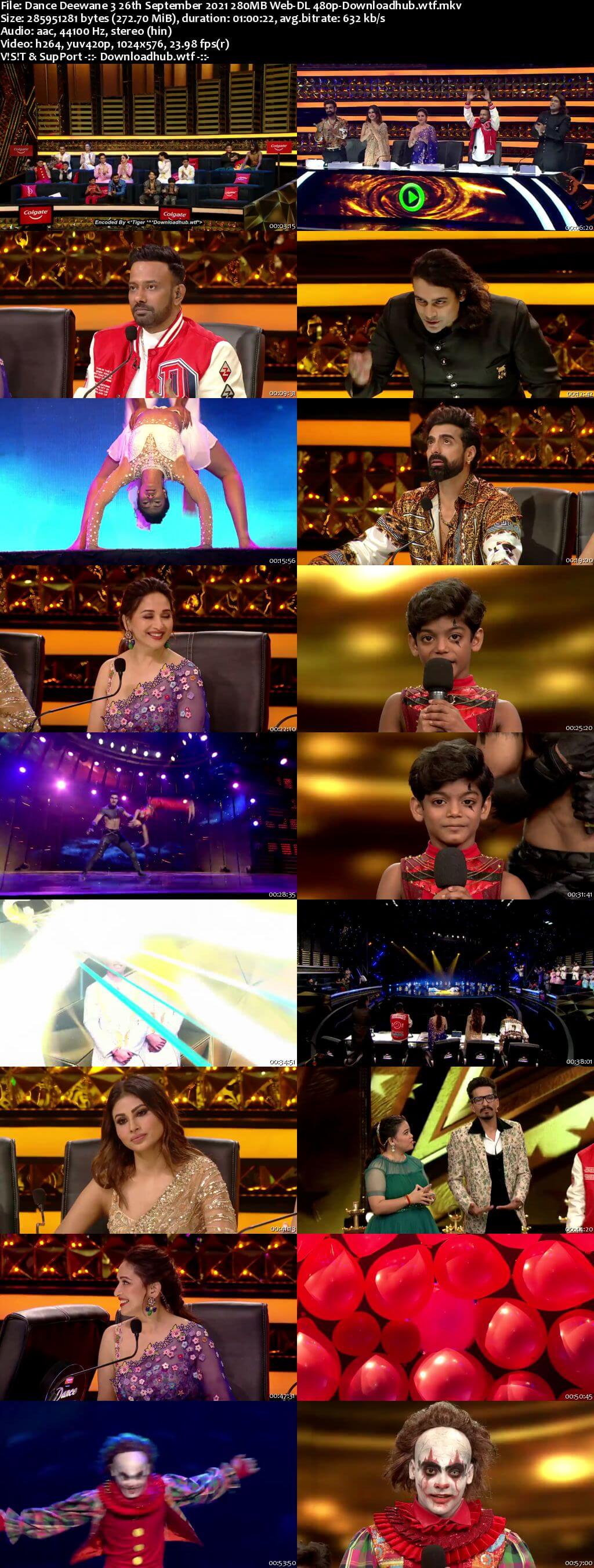 Dance Deewane 3 26 September 2021 Episode 61 Web-DL 480p