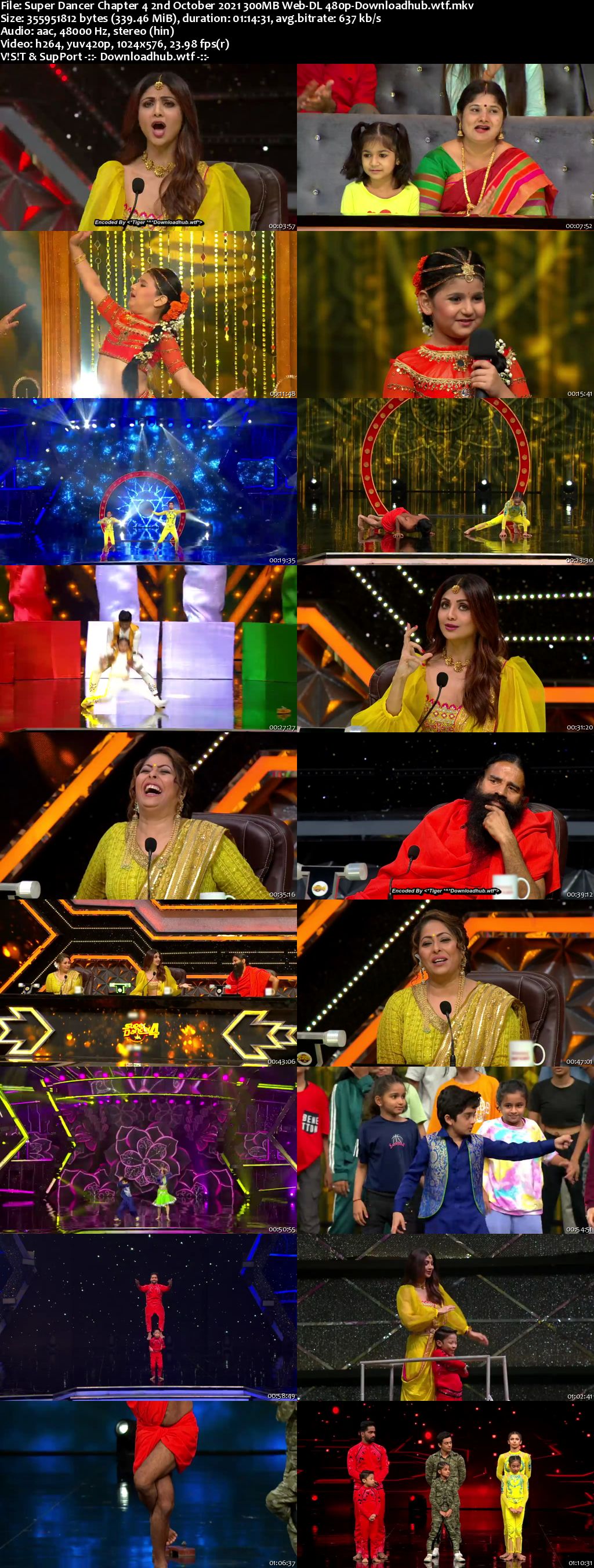 Super Dancer Chapter 4 2nd October 2021 300MB Web-DL 480p