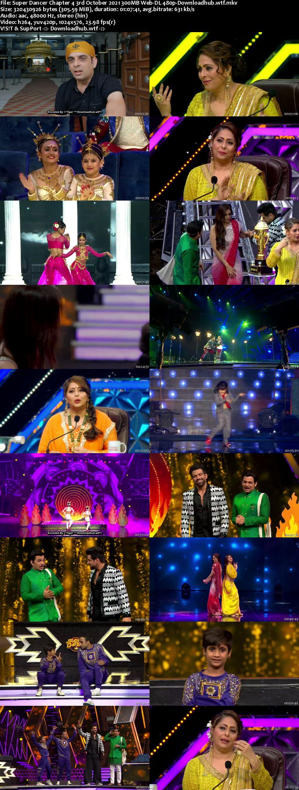 Super Dancer Chapter 4 3rd October 2021 300MB Web-DL 480p