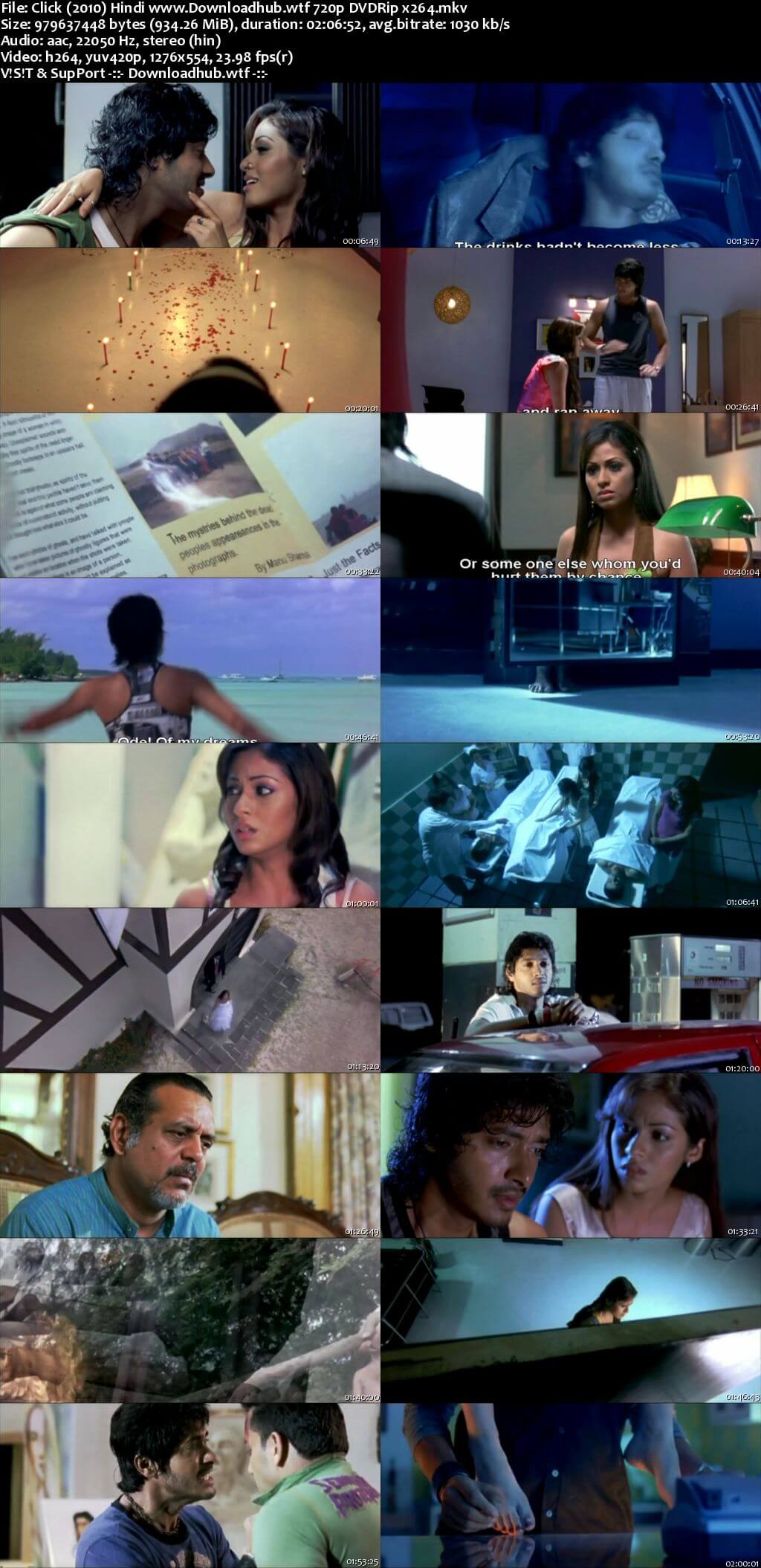 Click 2010 Hindi 720p DVDRip x264