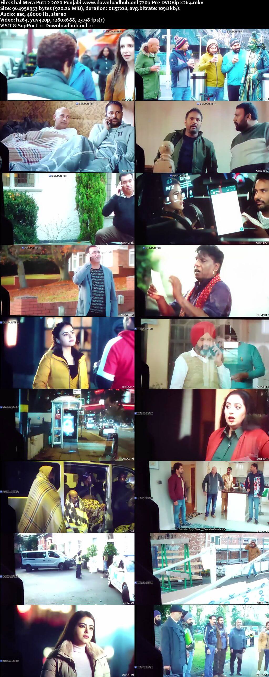 Chal Mera Putt 2 2020 Punjabi 720p 480p Pre-DVDRip x264