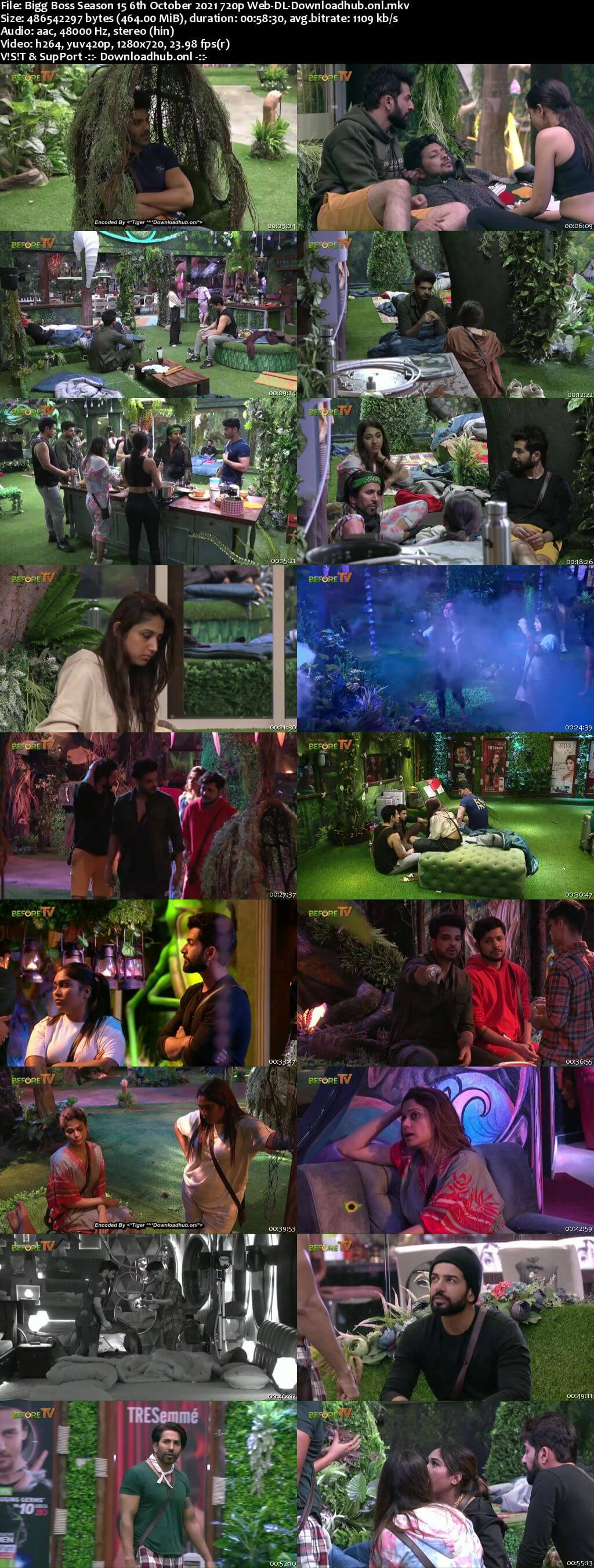 Bigg Boss Season 15 06 October 2021 Episode 05 Web-DL 720p 480p