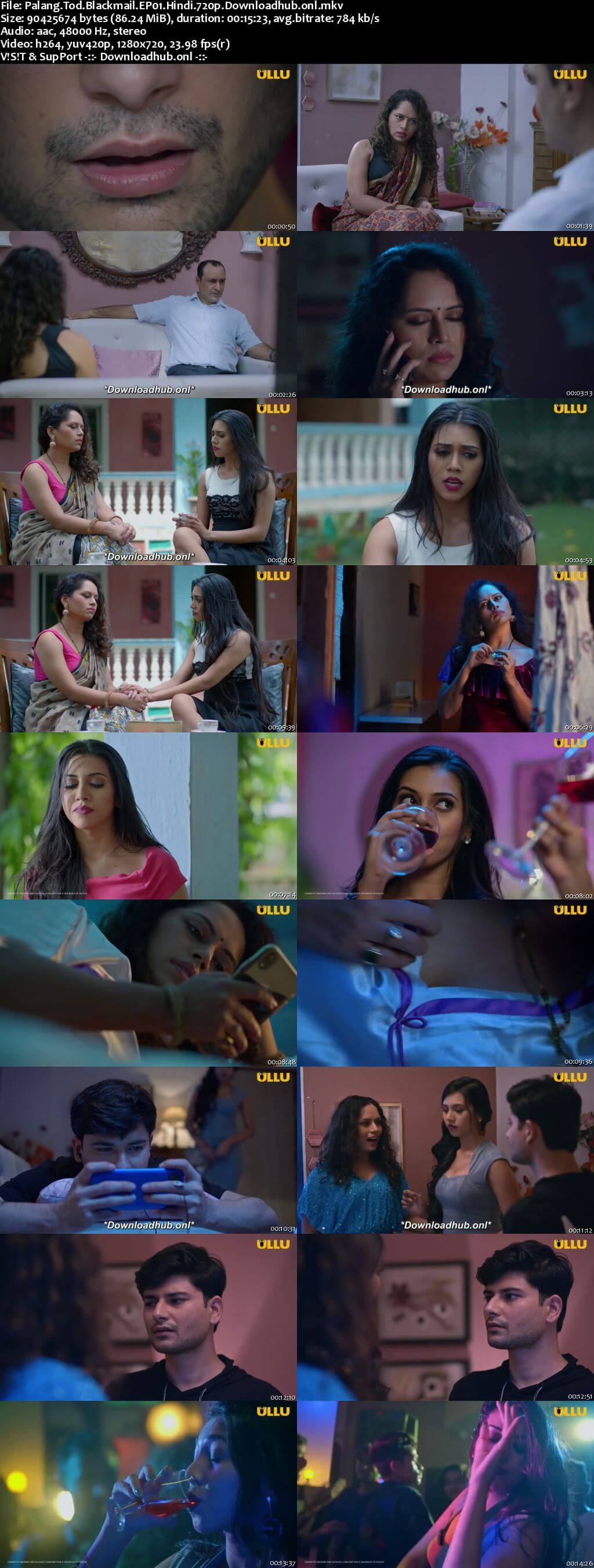 Palang Tod (Blackmail) 2021 Hindi S01 ULLU WEB Series 720p HDRip x264