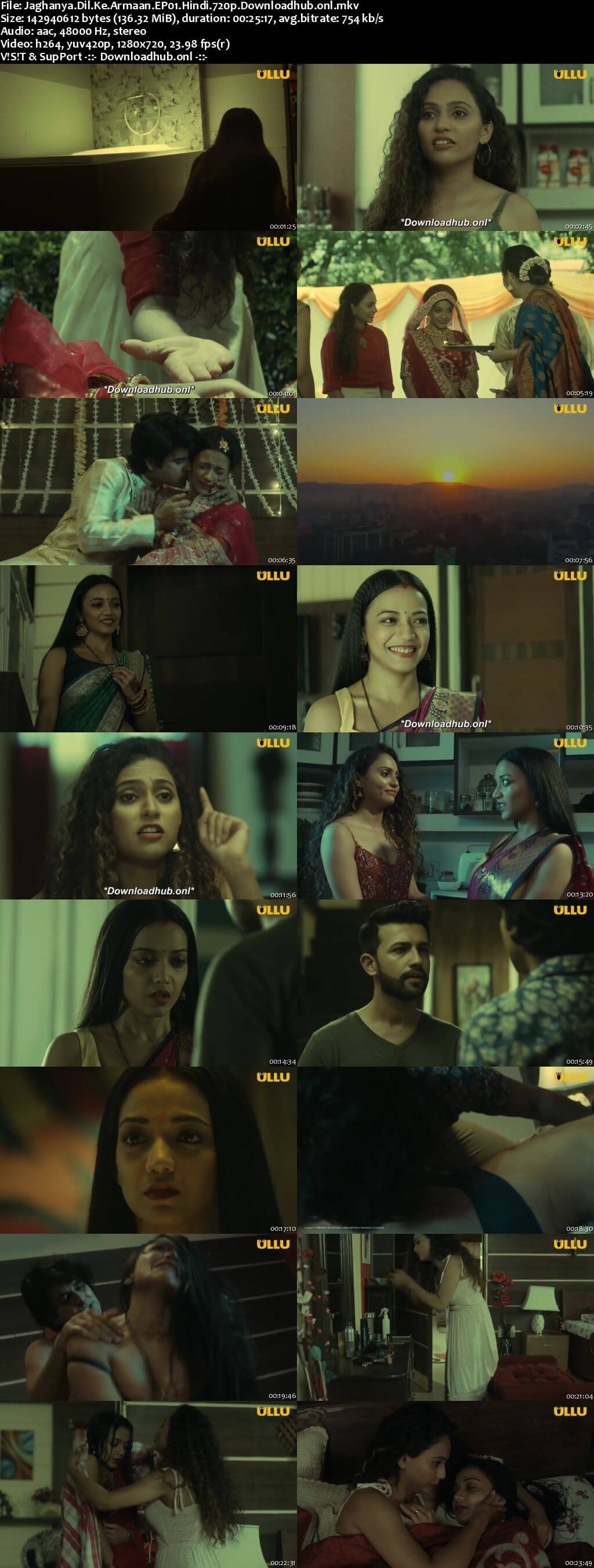 Jaghanya (Dil Ke Armaan) 2021 Hindi S01 ULLU WEB Series 720p HDRip x264