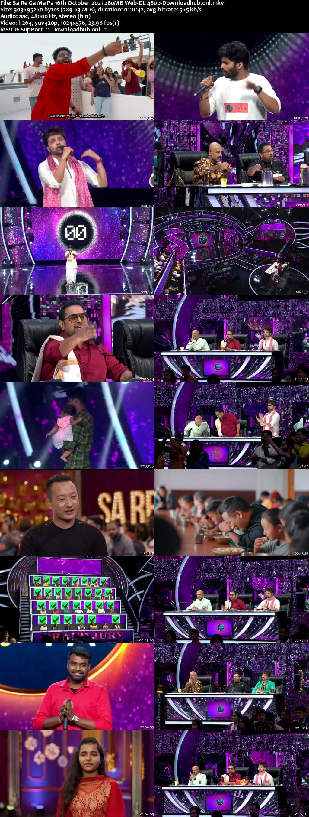 Sa Re Ga Ma Pa 16 October 2021 Episode 01 Web-DL 480p