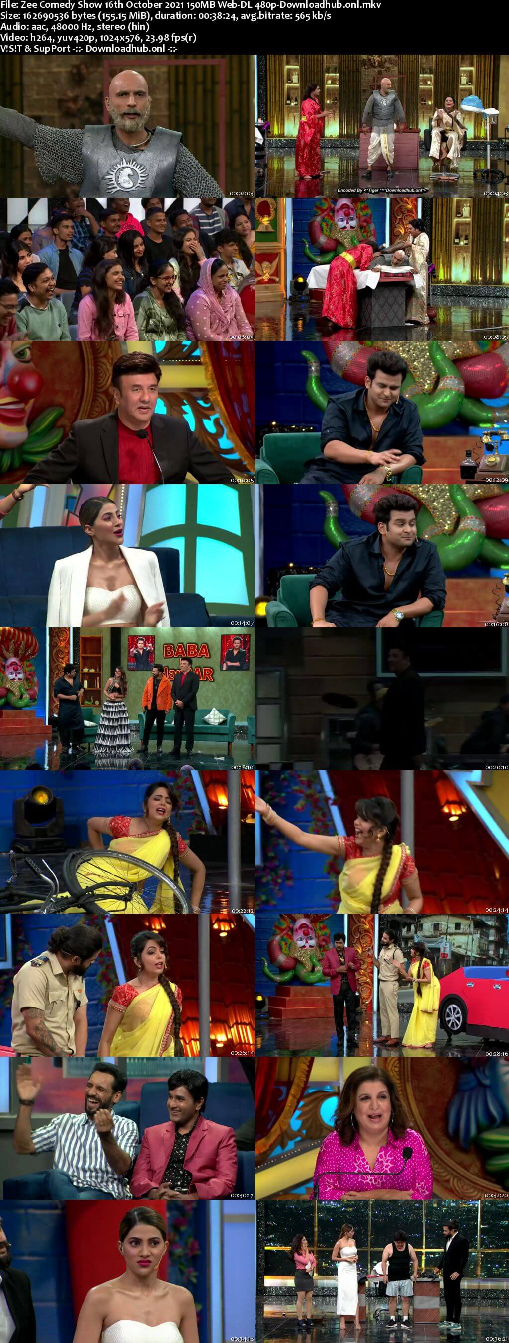 Zee Comedy Show 16 October 2021 Episode 23 Web-DL 480p