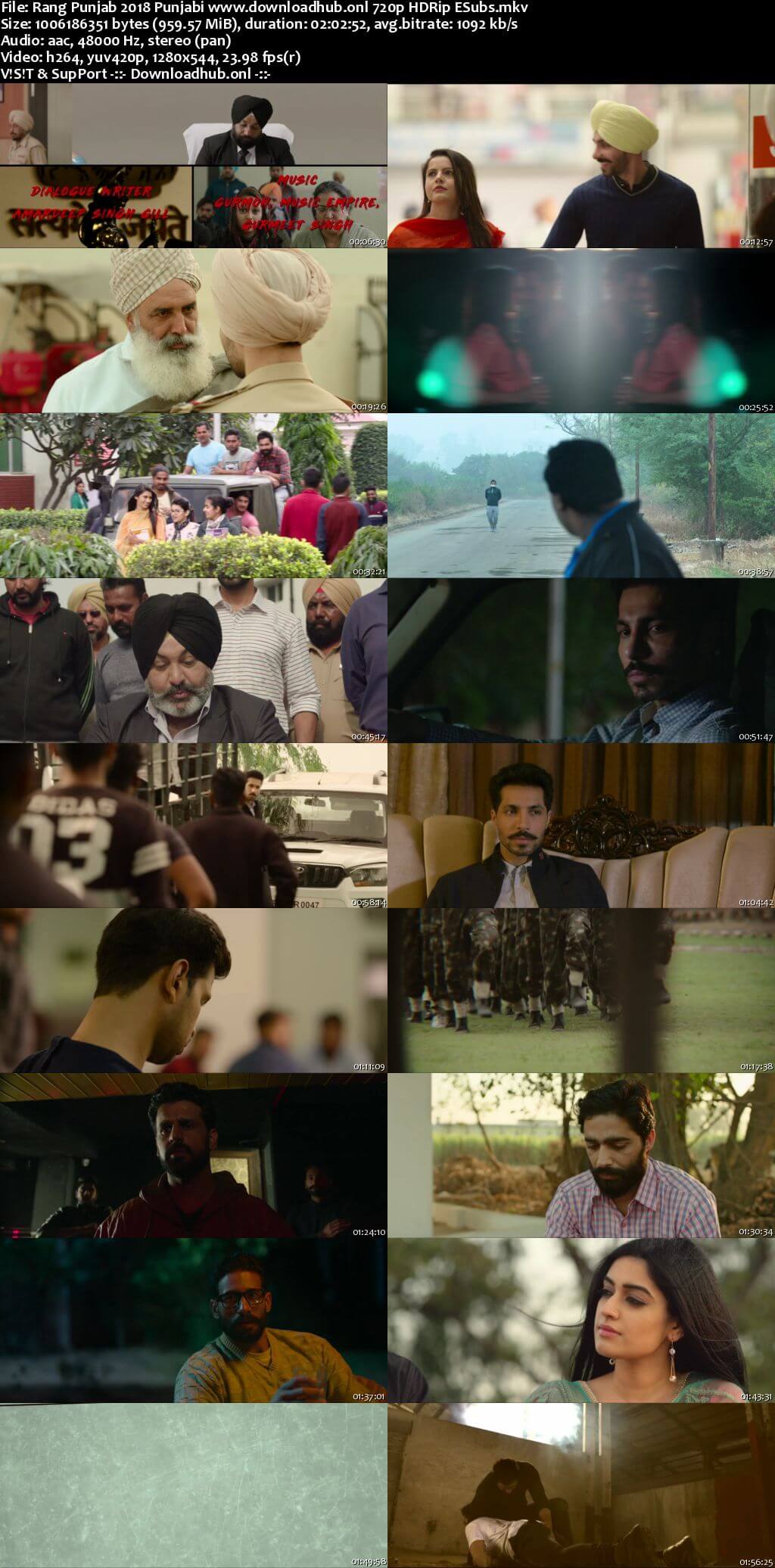 Rang Punjab 2018 Punjabi 720p HDRip ESubs