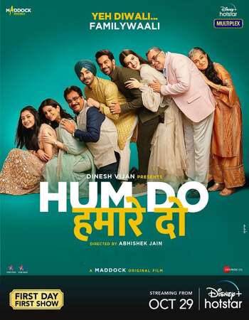 Hum Do Hamare Do 2021 Full Hindi Movie 720p HDRip Download