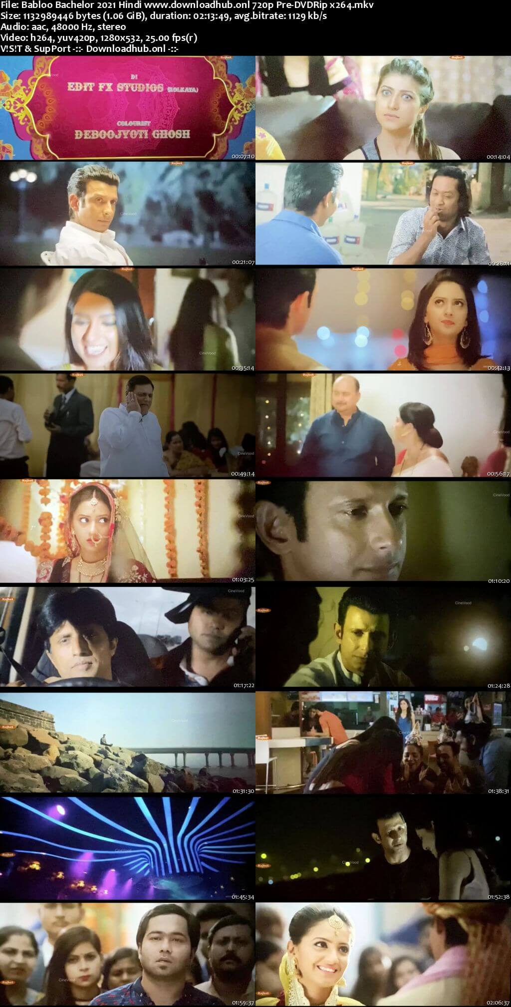Babloo Bachelor 2021 Hindi 720p 480p Pre-DVDRip x264