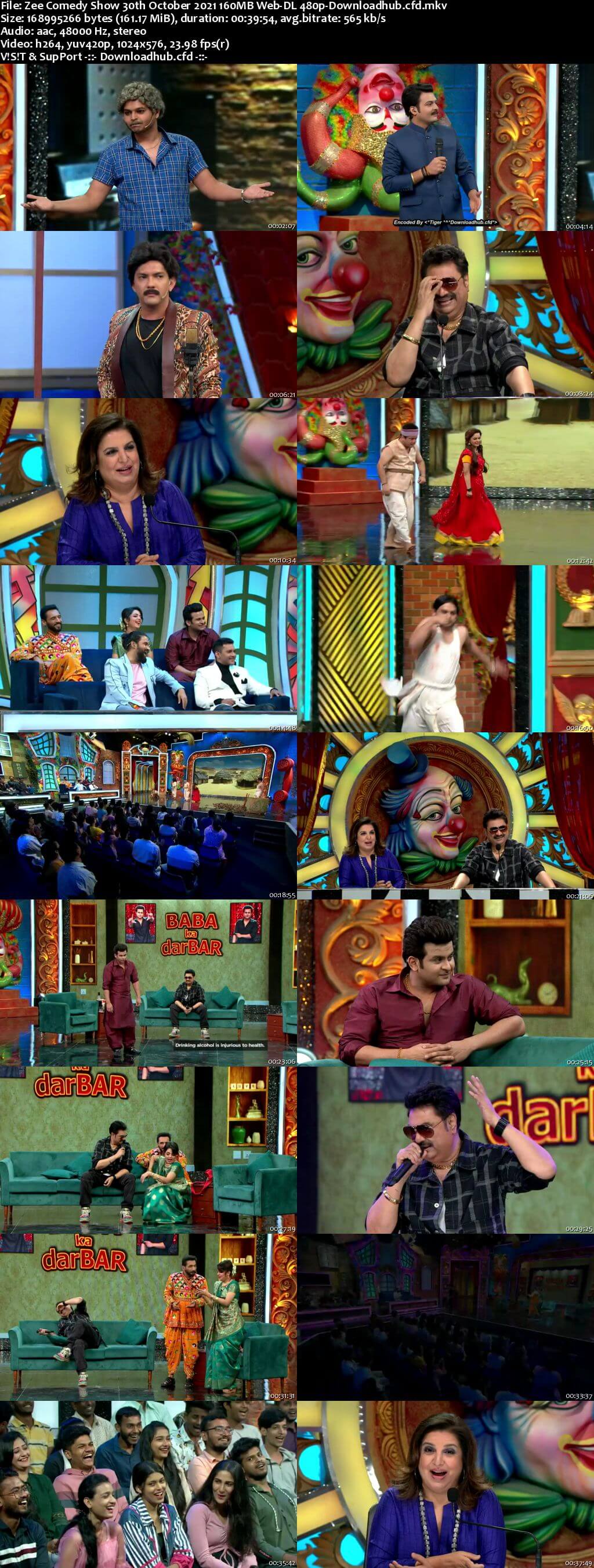 Zee Comedy Show 30 October 2021 Episode 27 Web-DL 480p