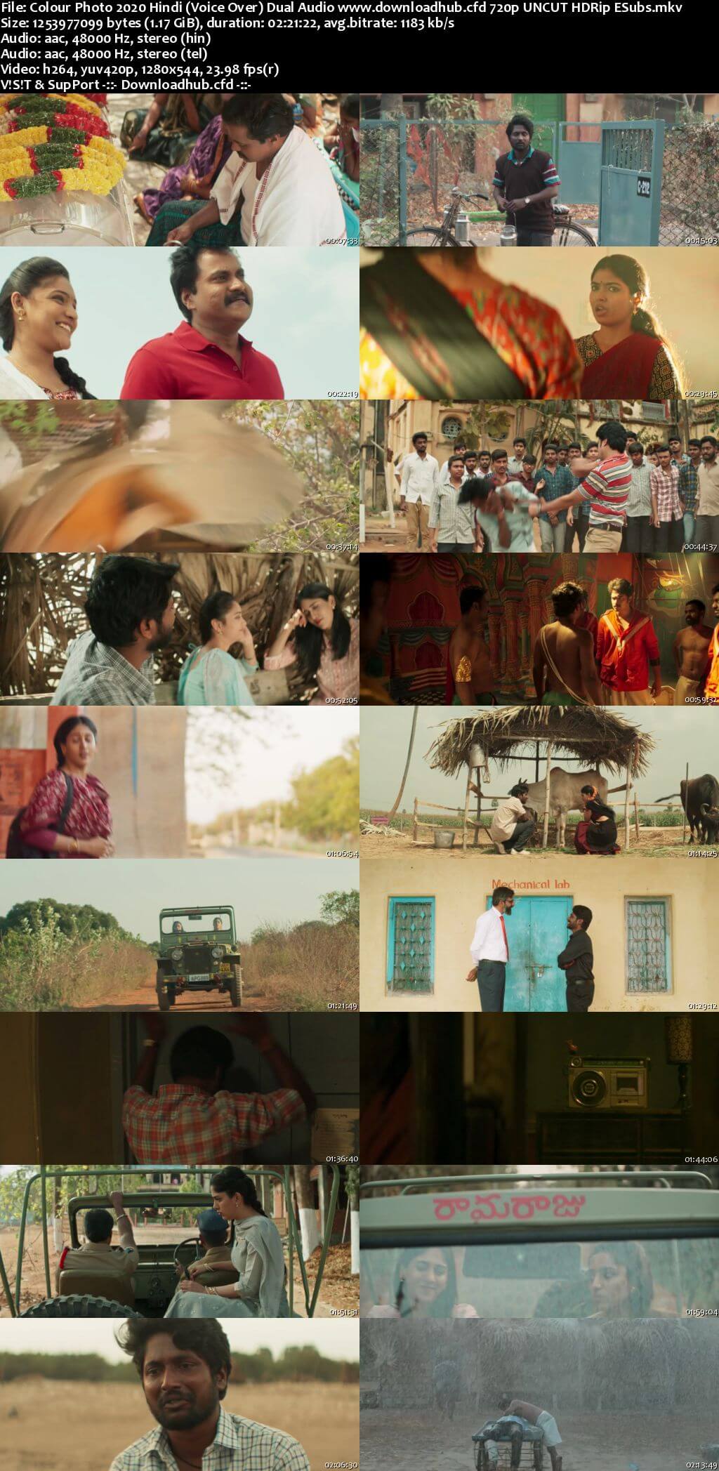 Colour Photo 2020 Hindi (Voice Over) Dual Audio 720p 480p UNCUT HDRip ESubs