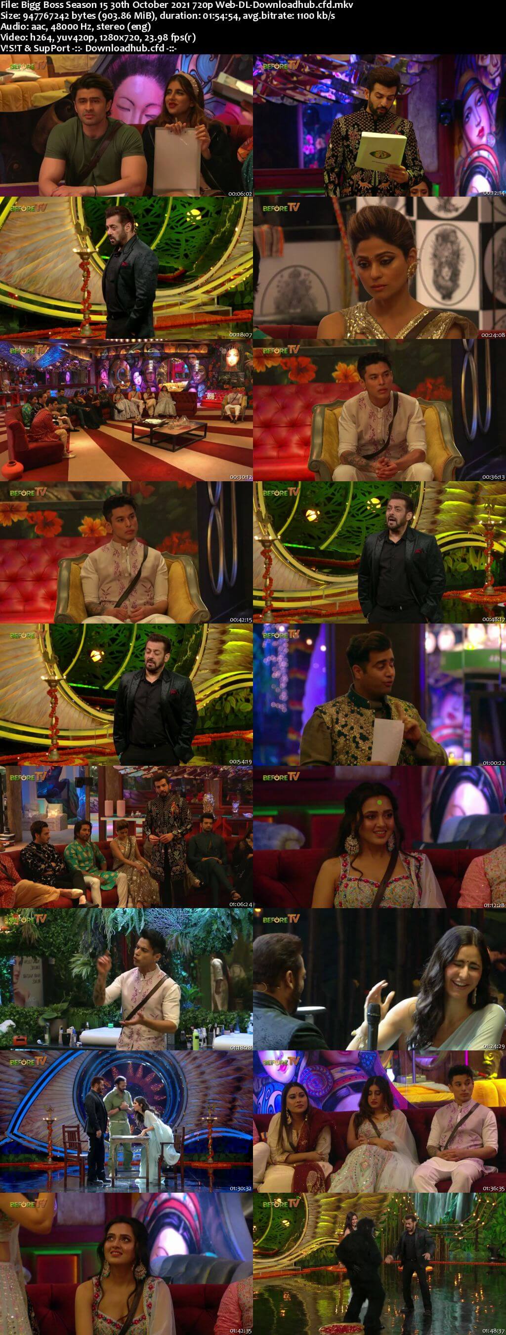 Bigg Boss Season 15 30 October 2021 Episode 29 Web-DL 720p 480p