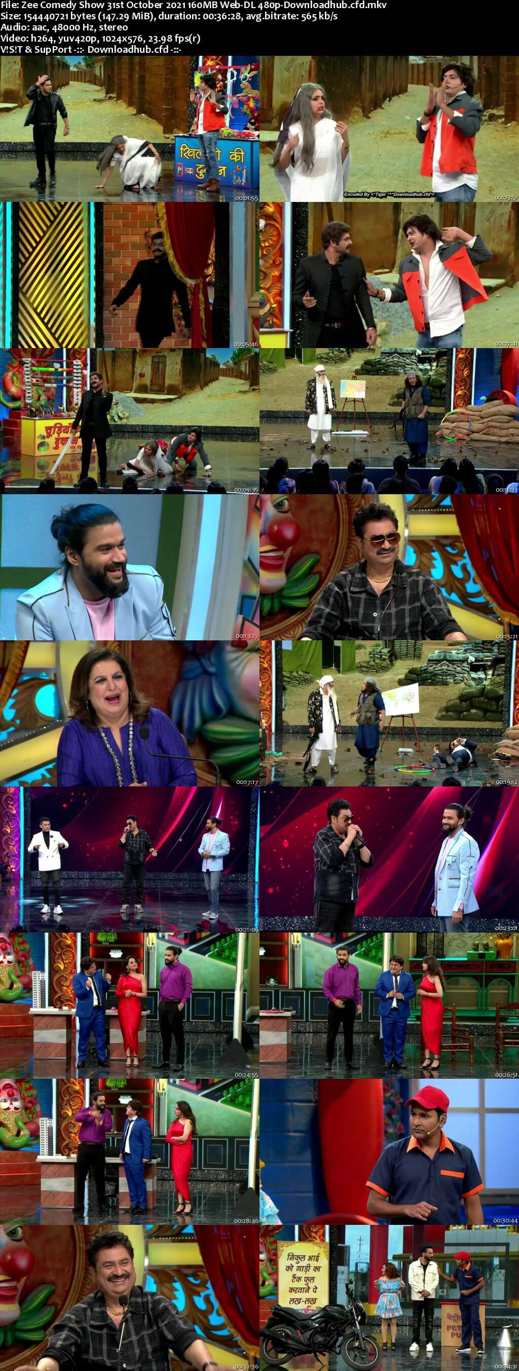 Zee Comedy Show 31 October 2021 Episode 28 Web-DL 480p