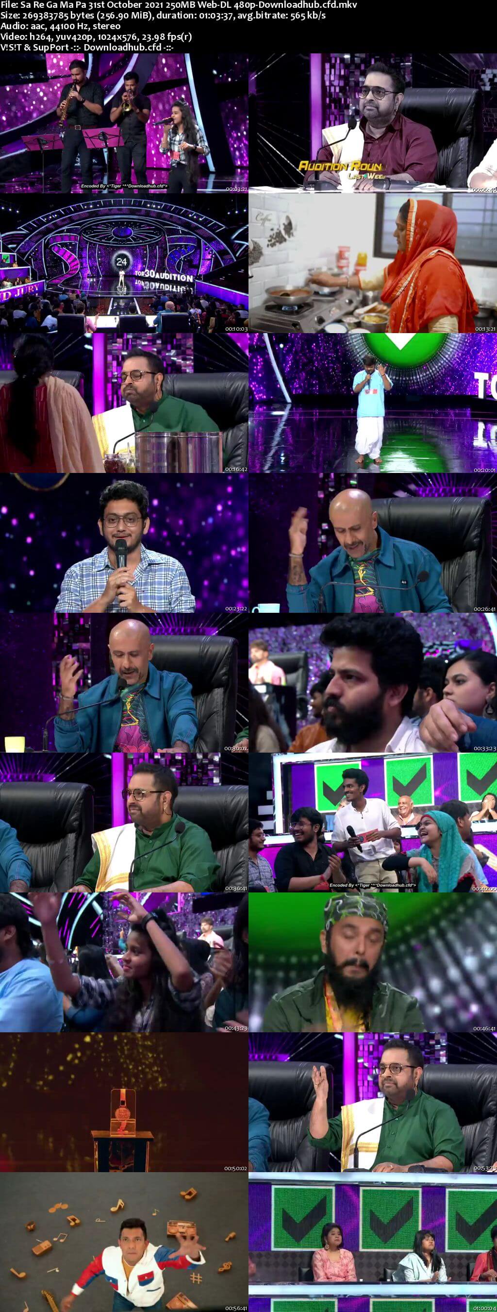 Sa Re Ga Ma Pa 31 October 2021 Episode 06 Web-DL 480p