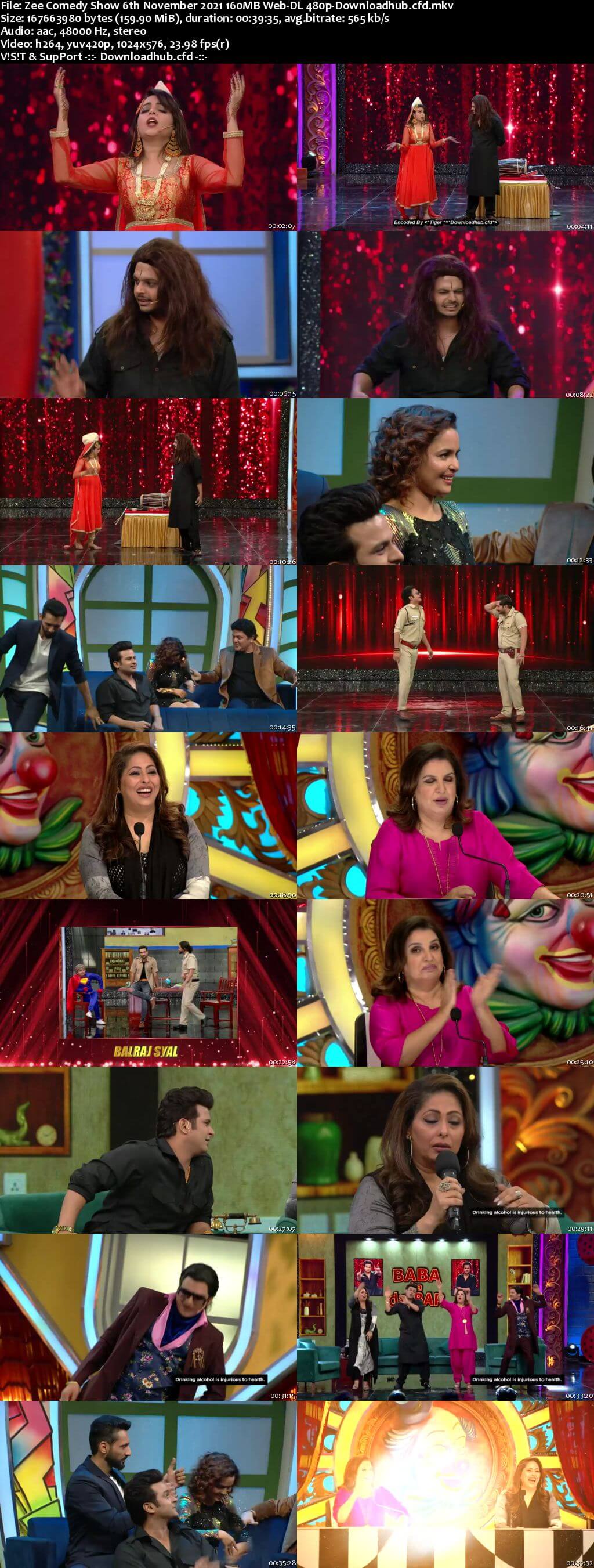 Zee Comedy Show 06 November 2021 Episode 29 Web-DL 480p