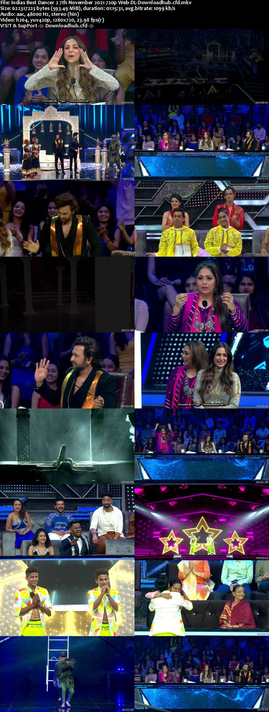 Indias Best Dancer 2 07 November 2021 Episode 08 Web-DL 720p 480p