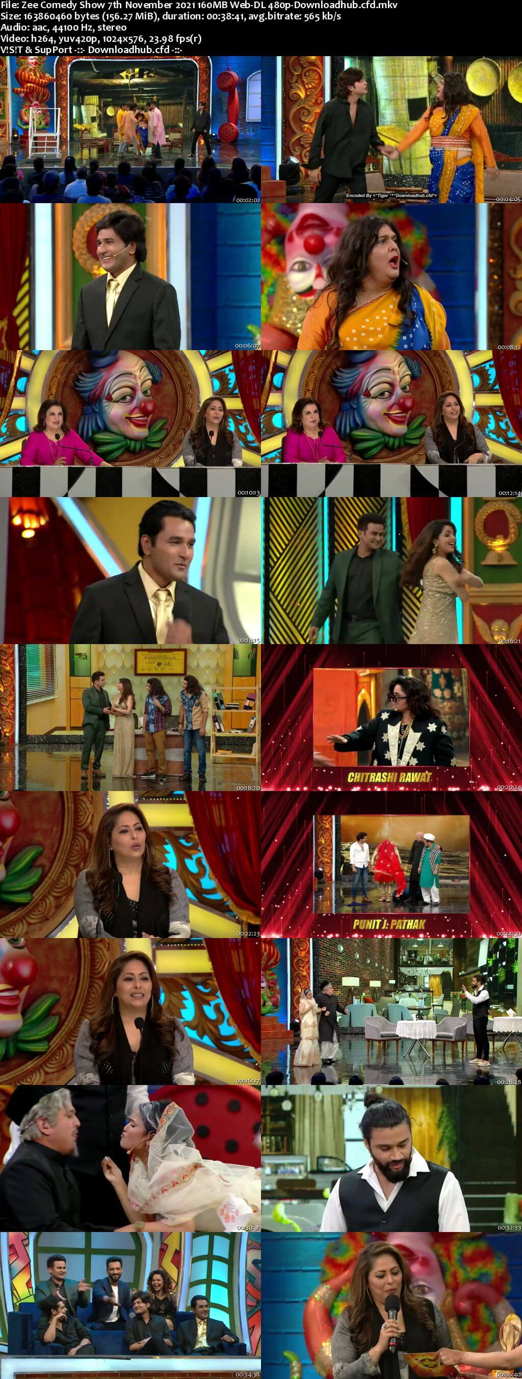 Zee Comedy Show 07 November 2021 Episode 30 Web-DL 480p